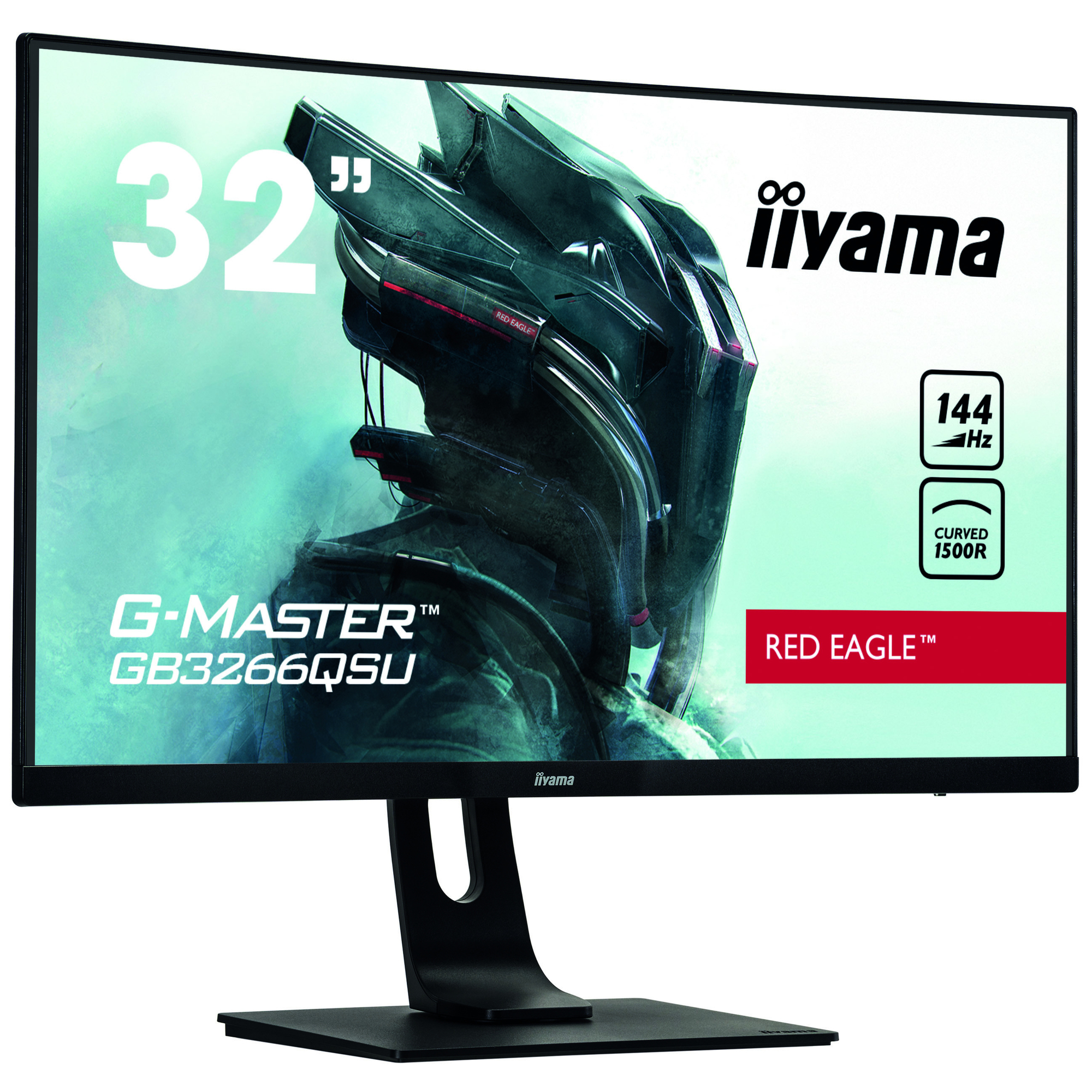 iiyama G-MASTER GB3266QSU-B1 LED display 80 cm (31.5 ) 2560 x 1440 pixels Quad HD Noir - Neuf