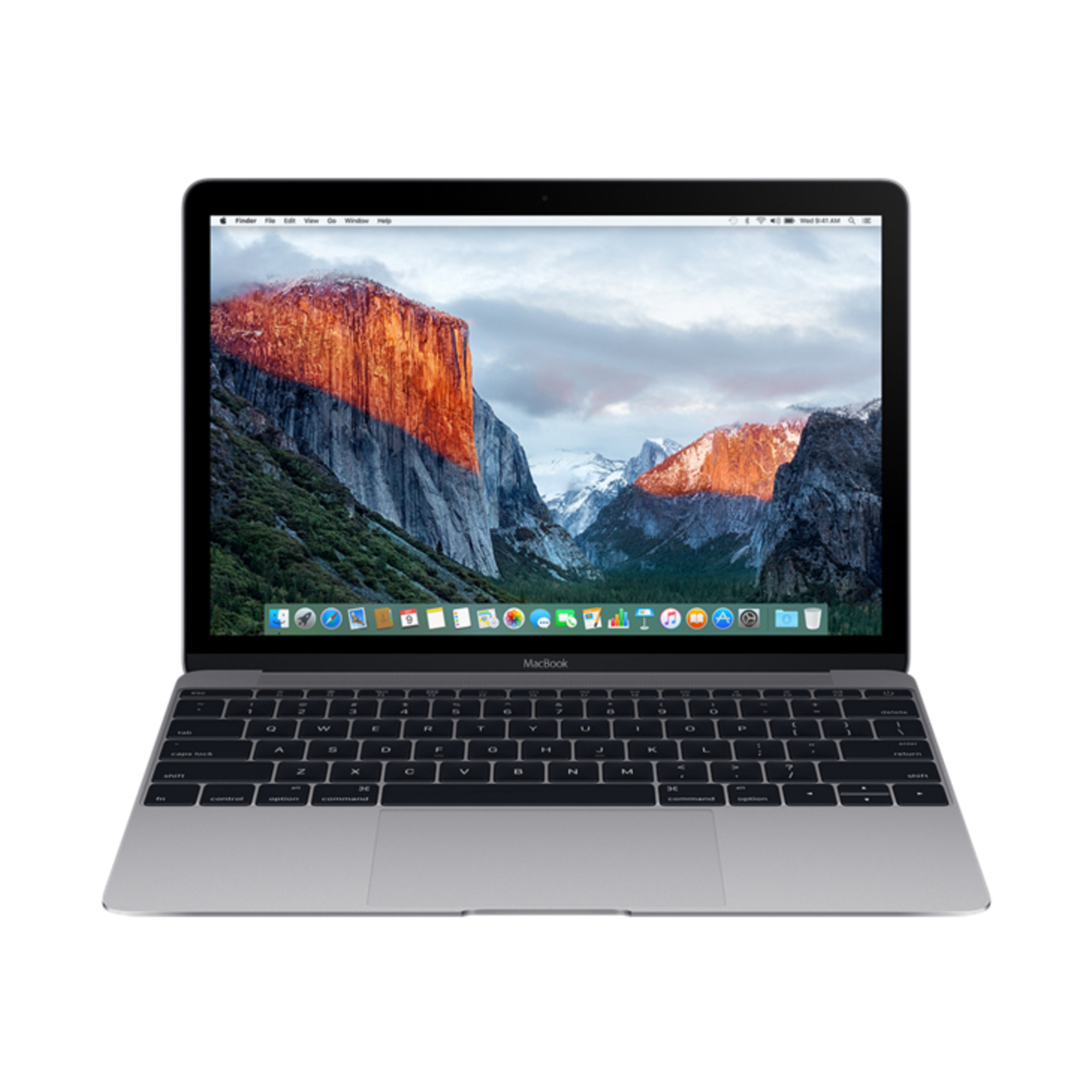 MacBook Core m7 (2016) 12', 1.3 GHz 256 Go 8 Go Intel HD Graphics 515, Gris sidéral - AZERTY - Bon état