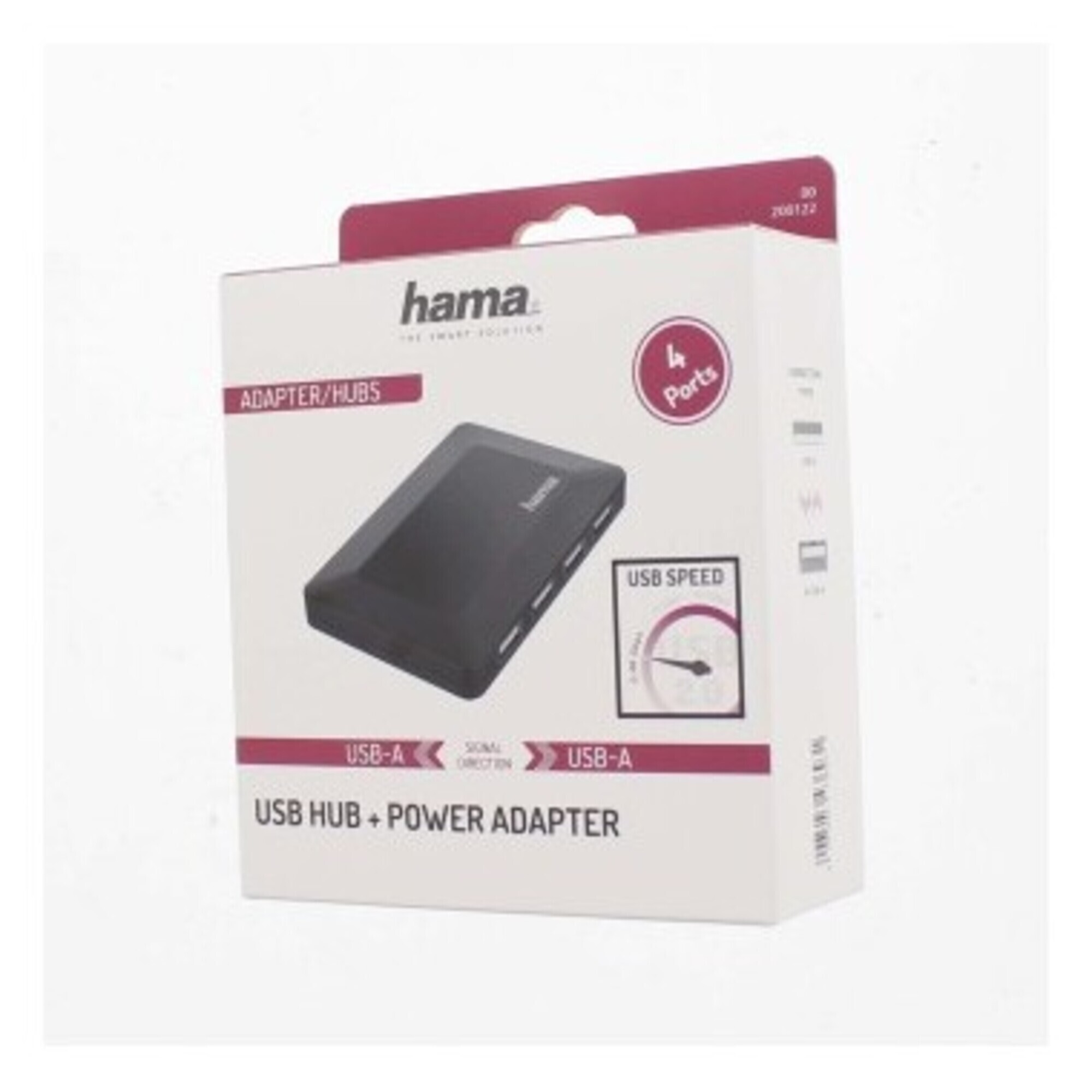 Hama 00200122 hub & concentrateur USB 2.0 480 Mbit/ Neuf - vue 2