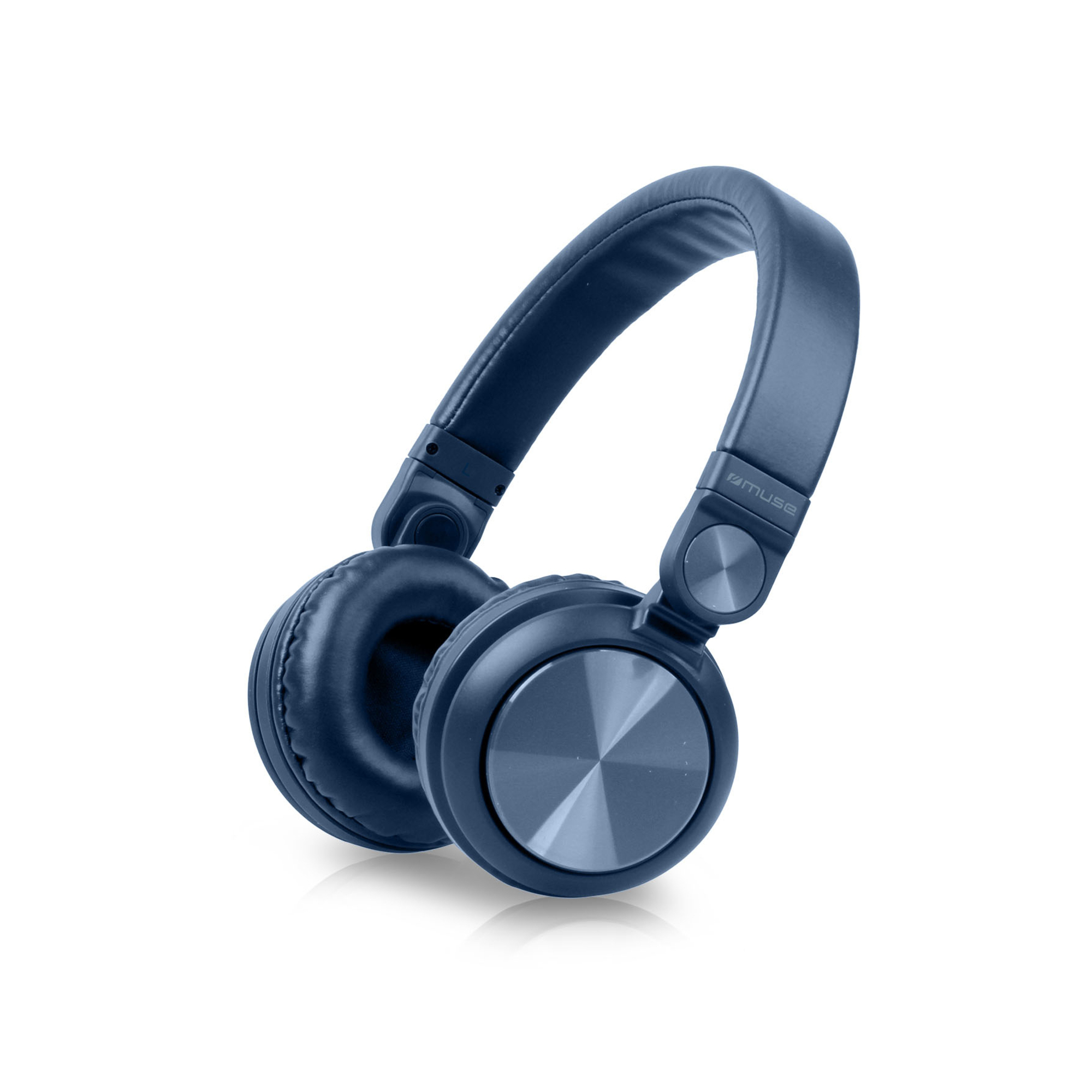 Muse M-276BTB casque Avec fil &sans fil Arceau Appels/Musique Bluetooth Bleu - Neuf