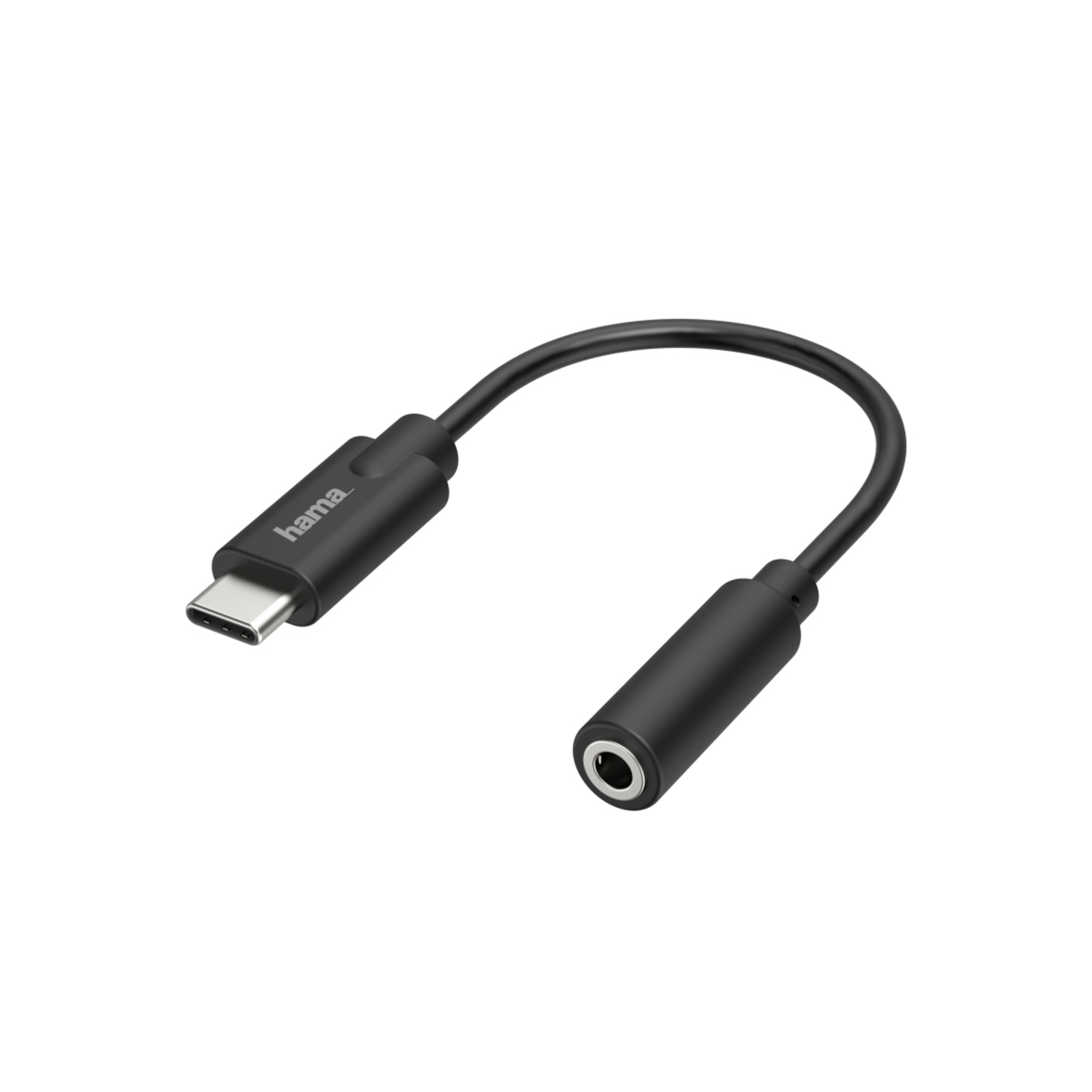 Hama 00200318 câble de téléphone portable Noir USB C 3,5mm - Neuf Noir - vue 2