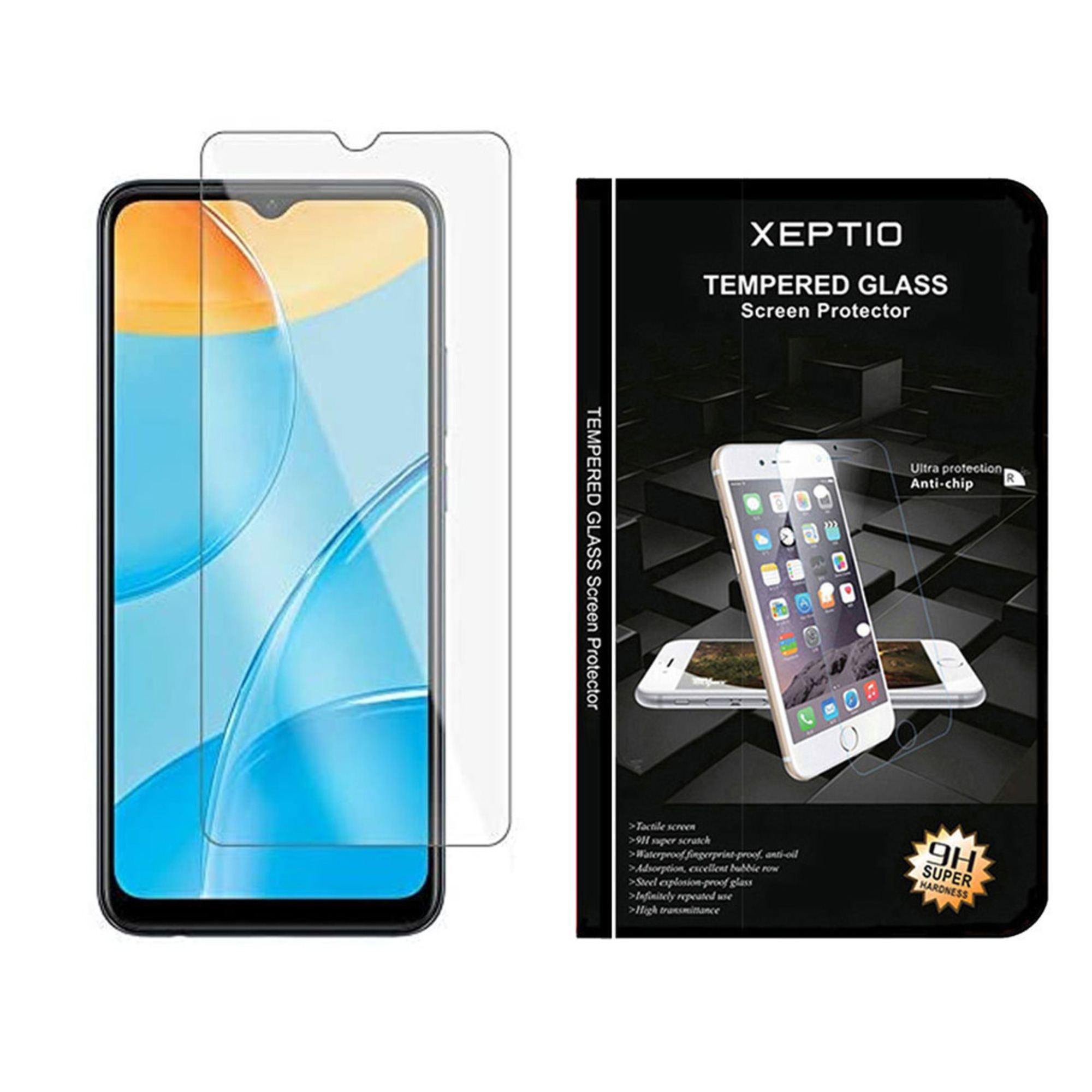 Protection écran Vitre en verre trempé pour Xiaomi Redmi 10A 4G  -  XEPTIO - Neuf