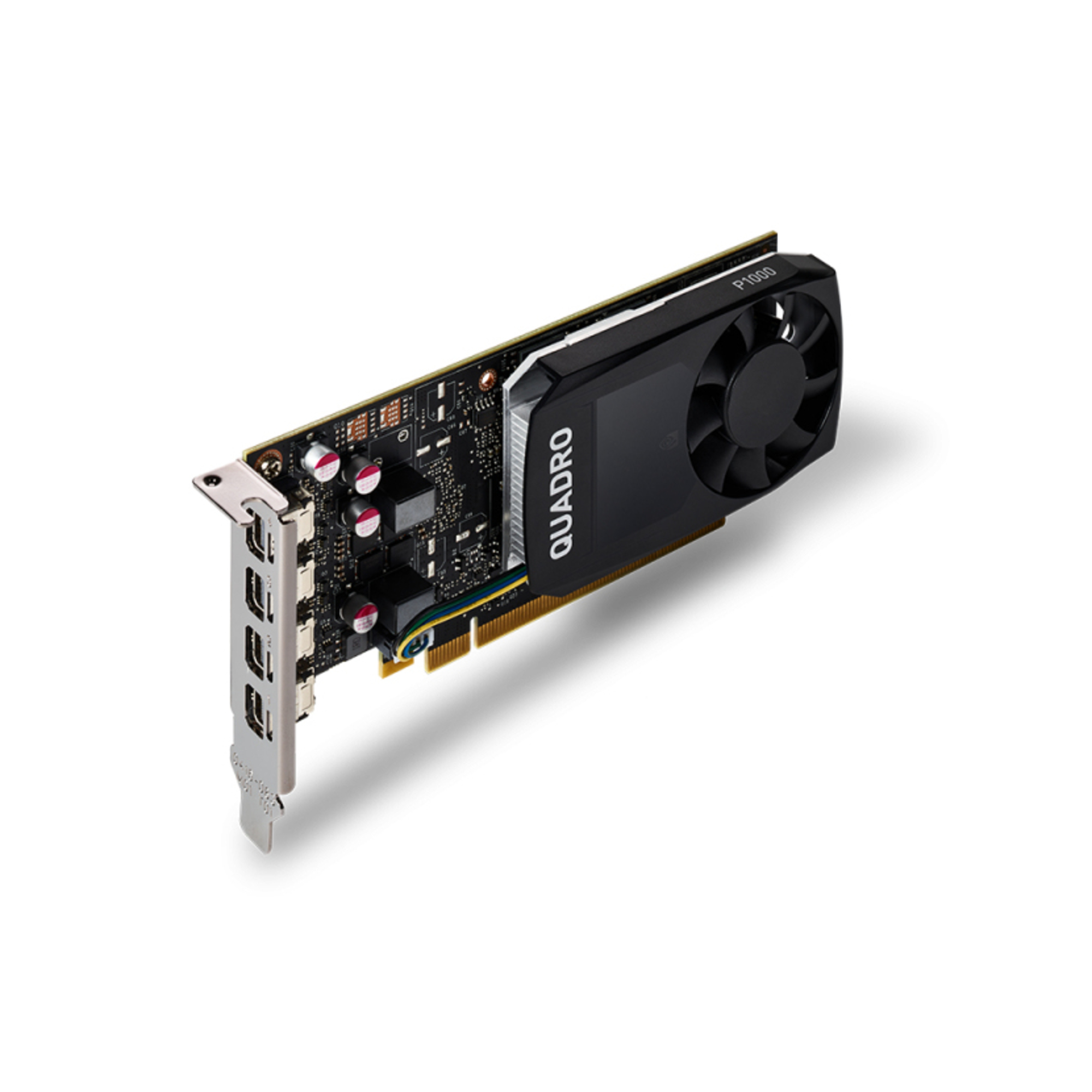 PNY VCQP1000DVIV2-PB carte graphique NVIDIA Quadro P1000 V2 4 Go GDDR5 - Neuf