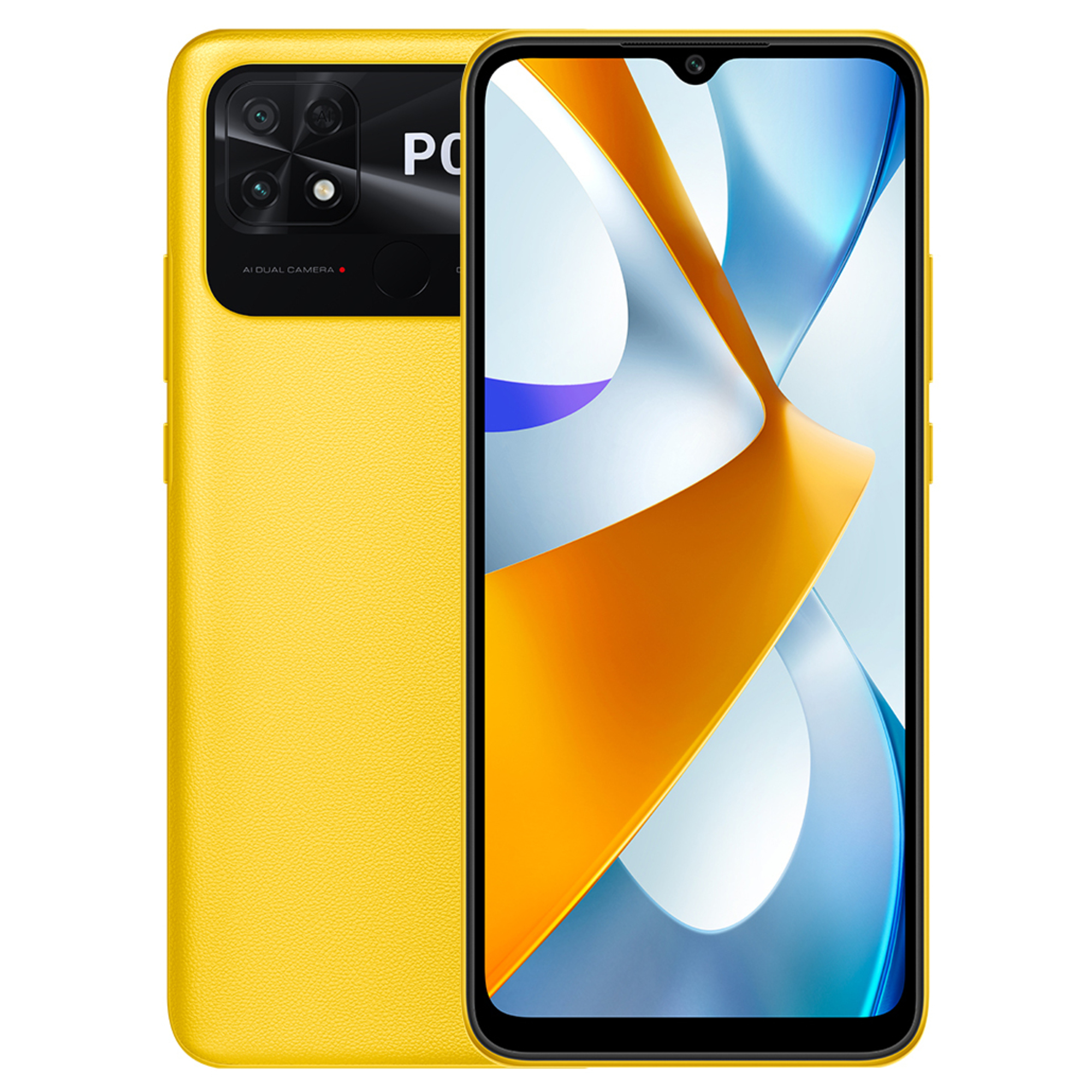 XIAOMI Smartphone Poco C40 C3QP 6.71 HD+ JLQ JR510 4Go 64Go Android 10 Jaune
