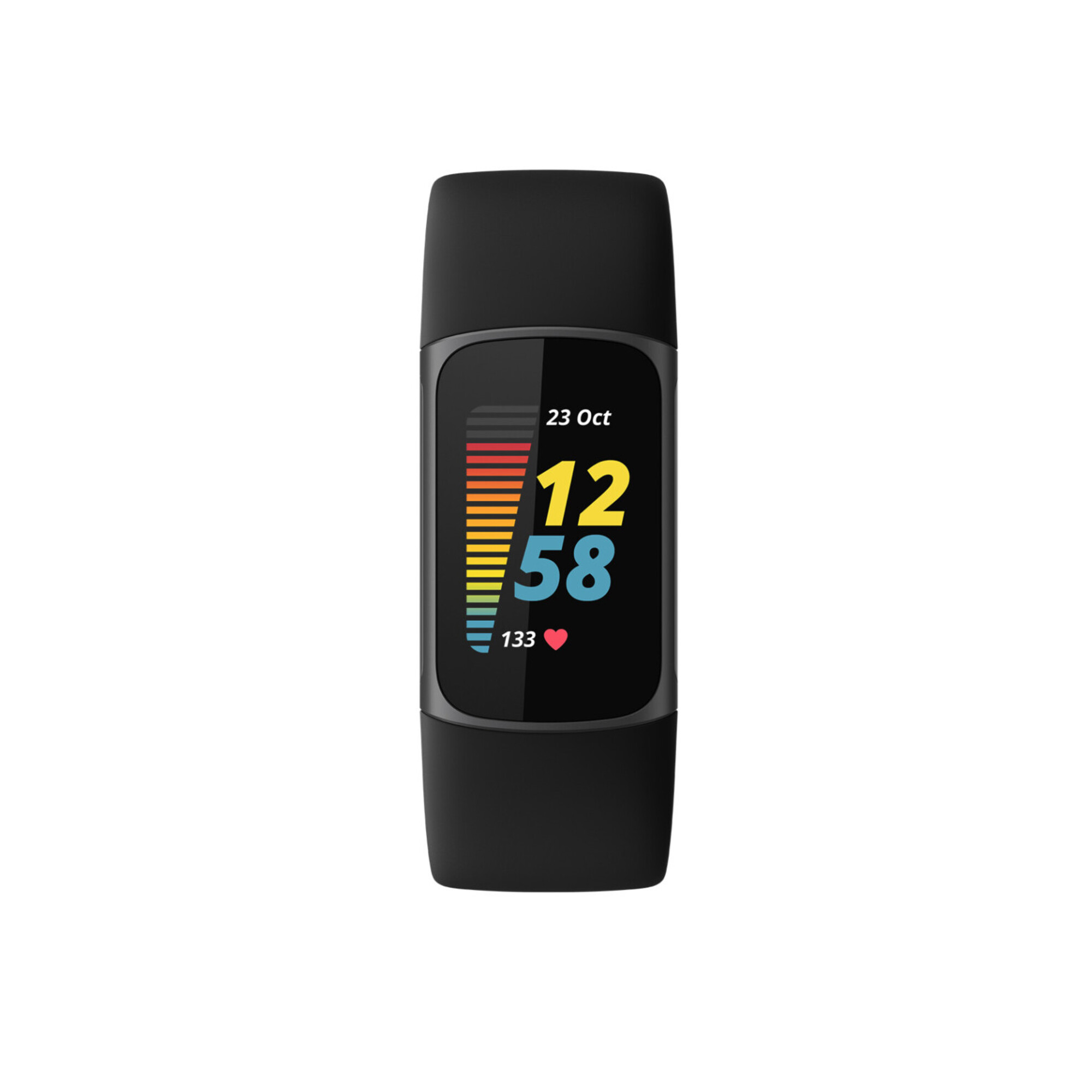 Fitbit Charge 5 AMOLED Bracelet connecté Noir, Graphite - Neuf