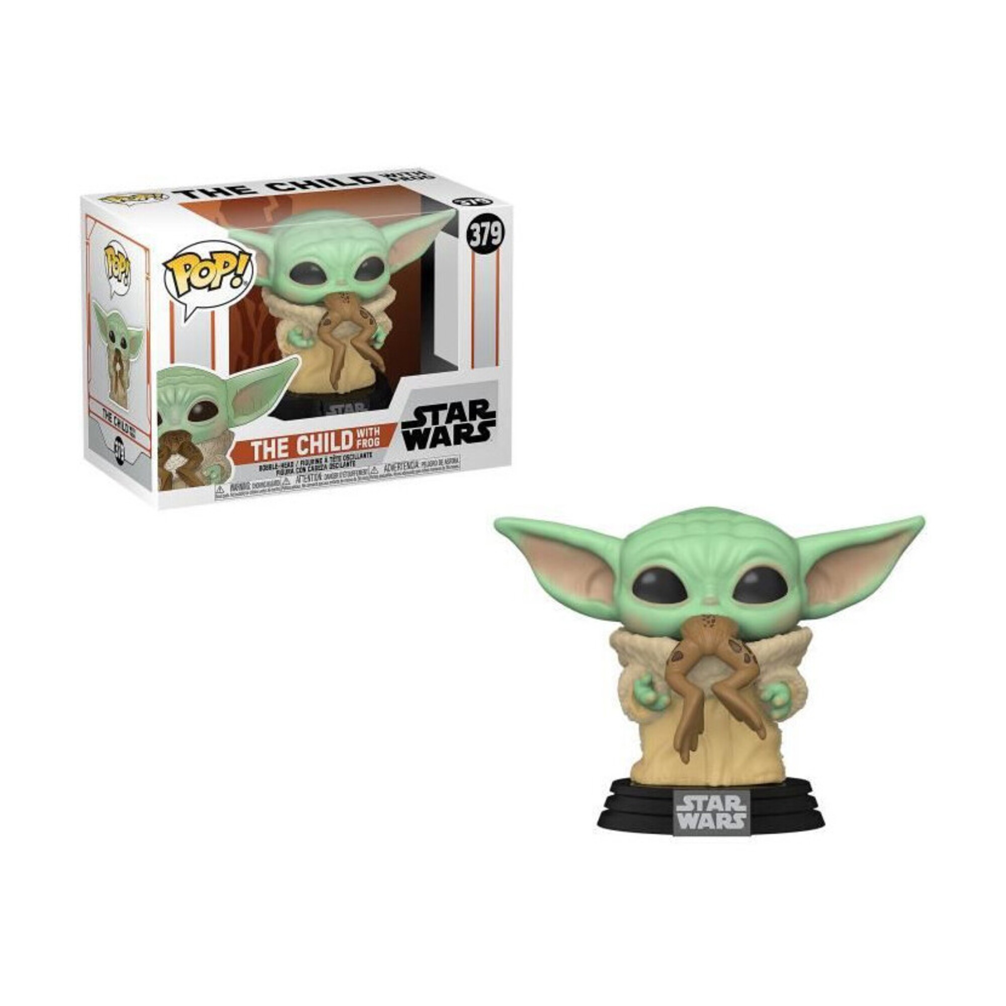 POP Star Wars:Mandalorian- The Child w/Frog - Neuf