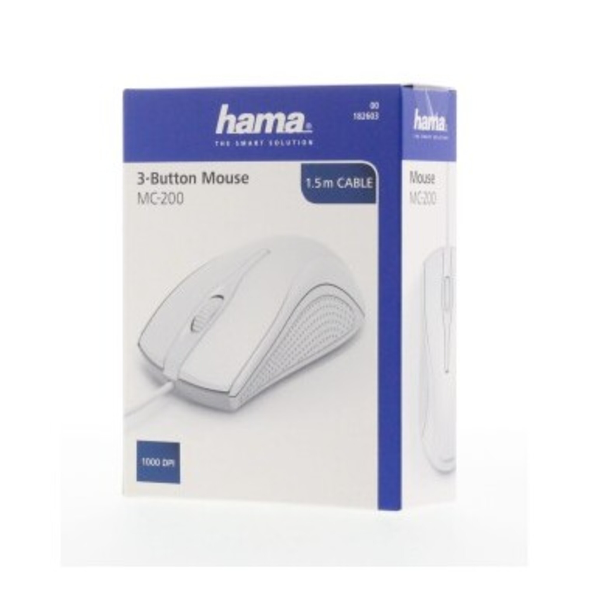 Hama MC 200 Bureau Droitier USB Type A Optique 1200 DPI Neuf - vue 3