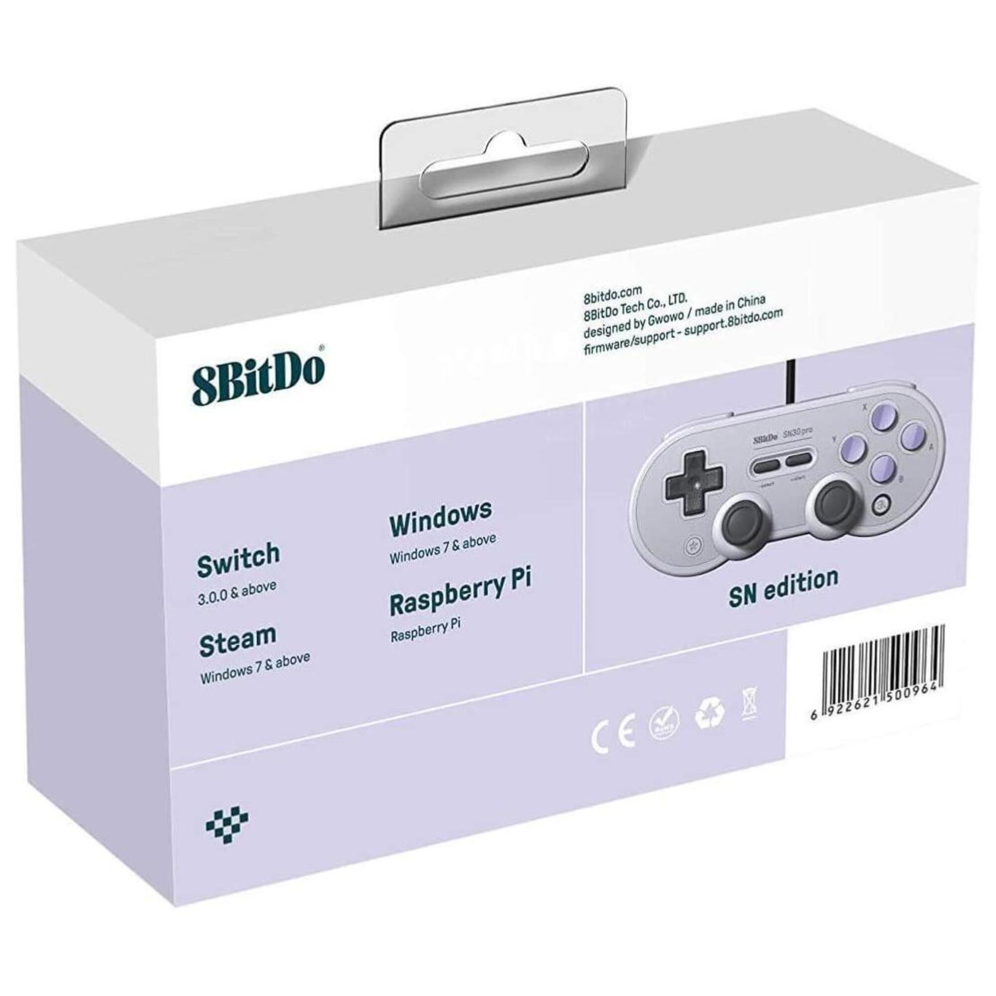 8Bitdo SN30 Pro SN BluetoothUSB Manette de jeu AnalogiqueNumérique Android Nintendo Switch PC Neuf - vue 2
