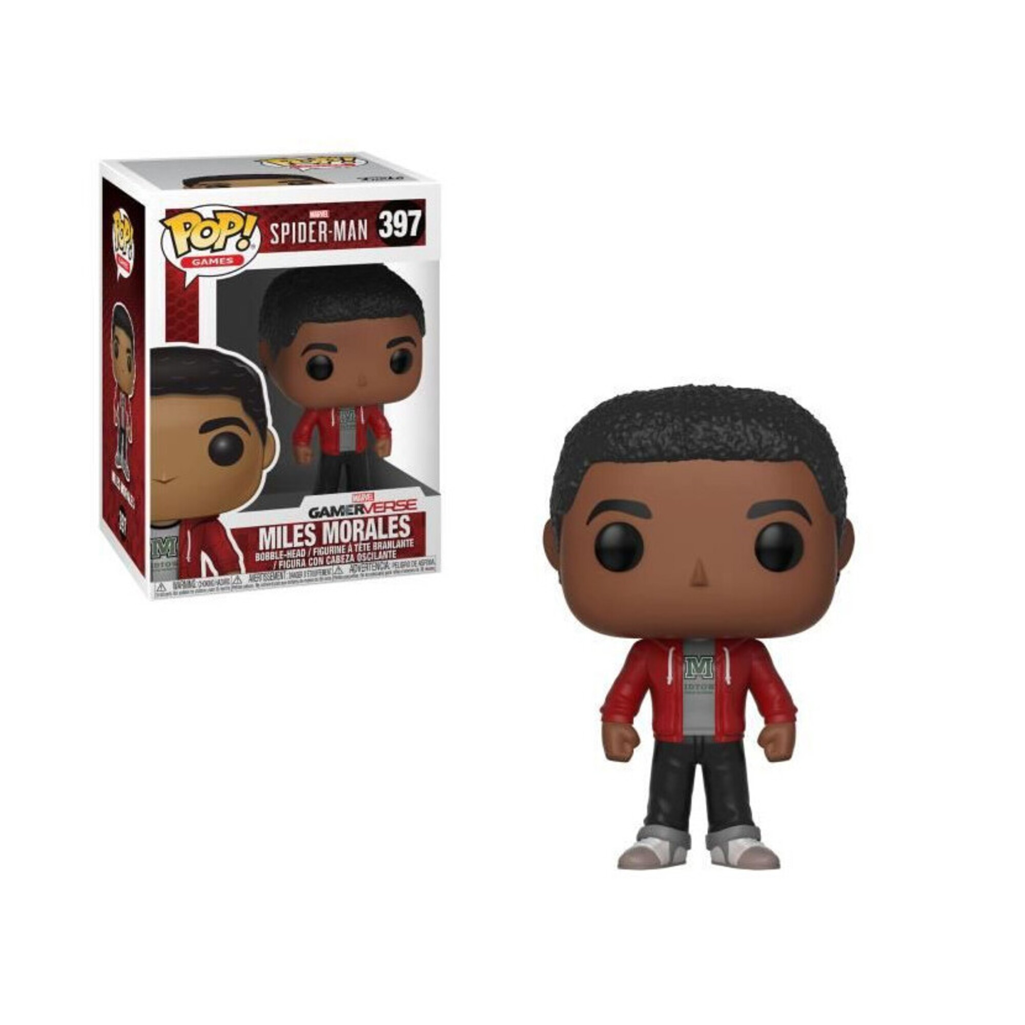 Figurine Funko Pop! Marvel Spider Man: Miles Morales - vue 4