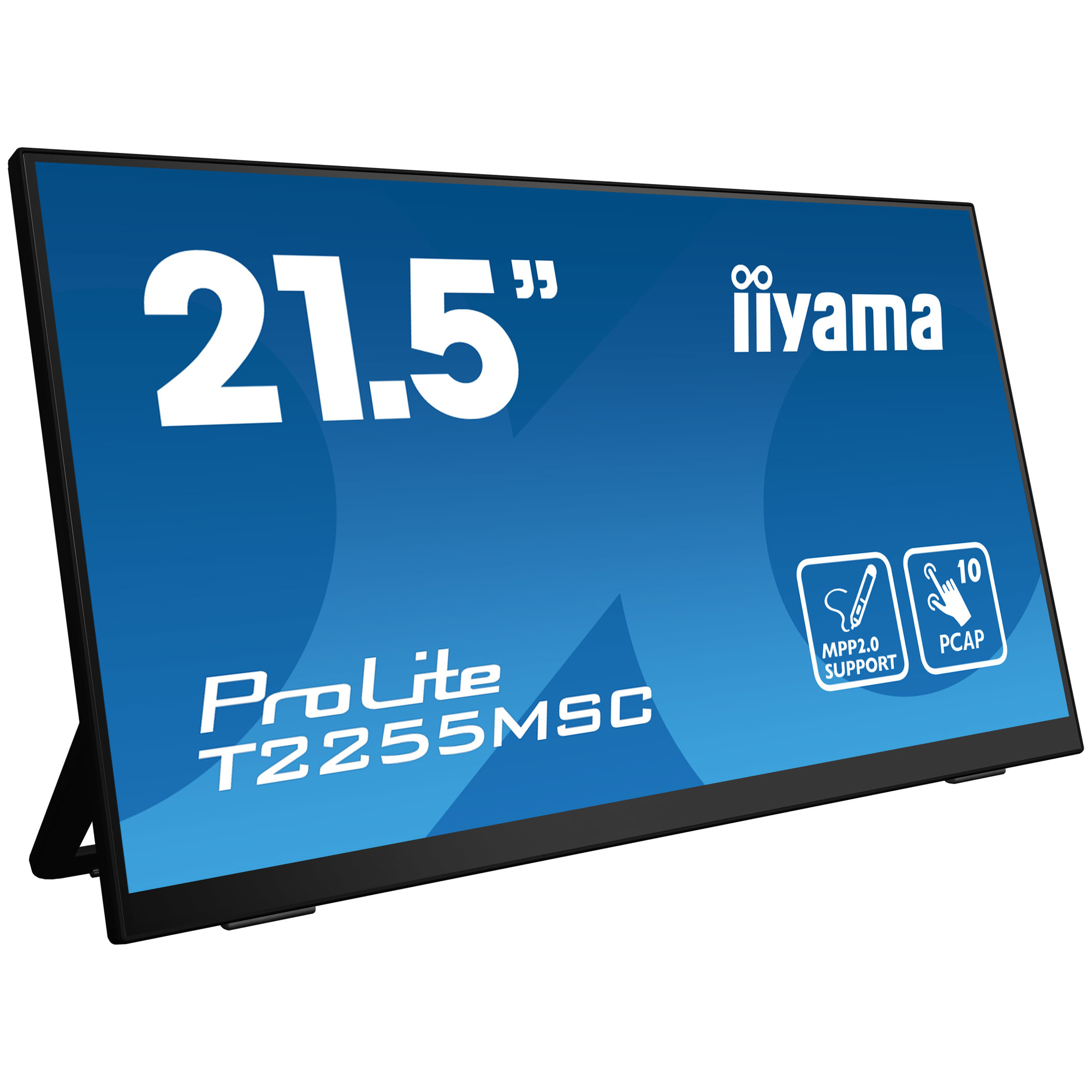 iiyama ProLite T2255MSC-B1 écran plat de PC 54,6 cm (21.5 ) 1920 x 1080 pixels Full HD LCD Écran tactile Noir - Neuf