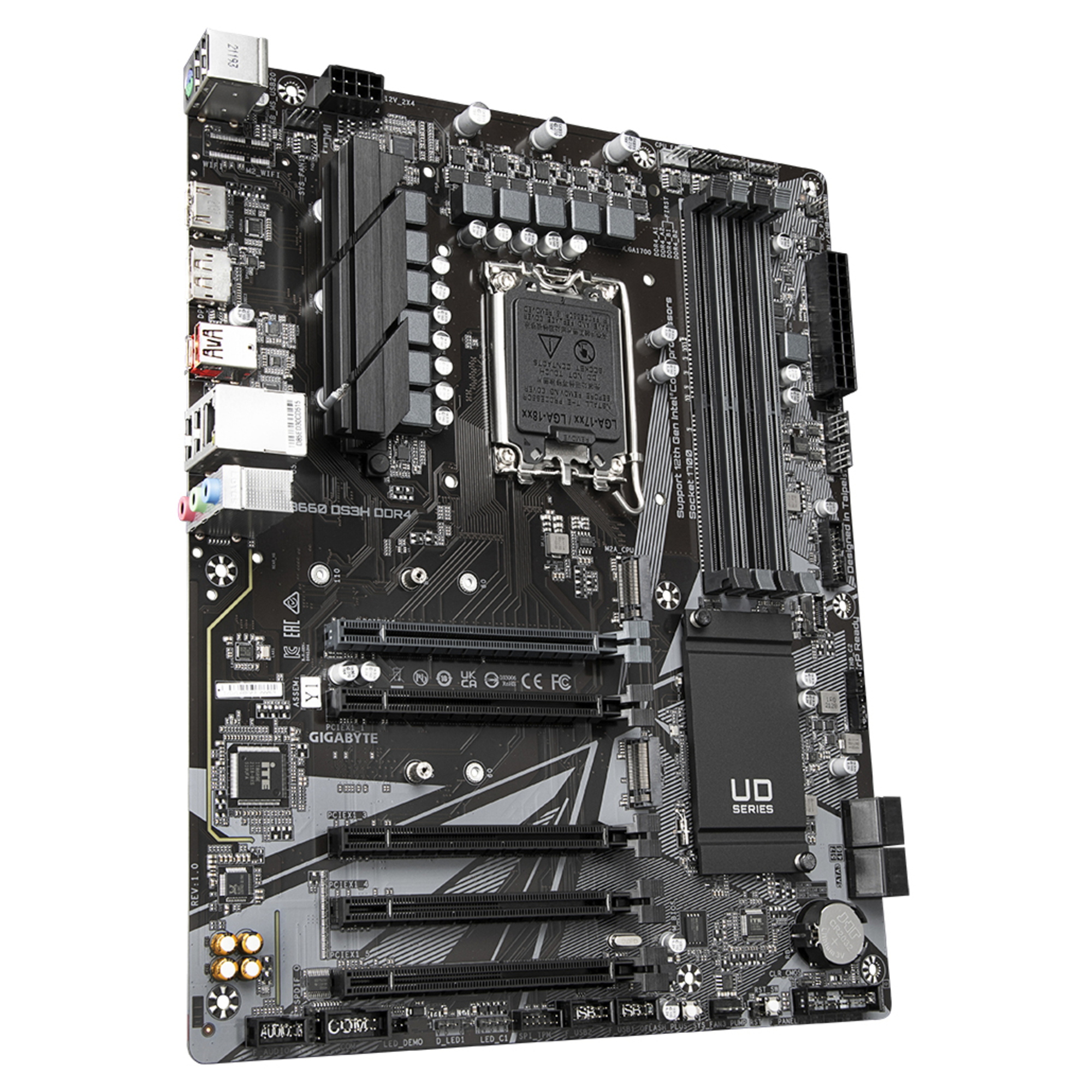 GIGABYTE B660 DS3H DDR4 carte mère Intel B660 LGA 1700 ATX Neuf - vue 2