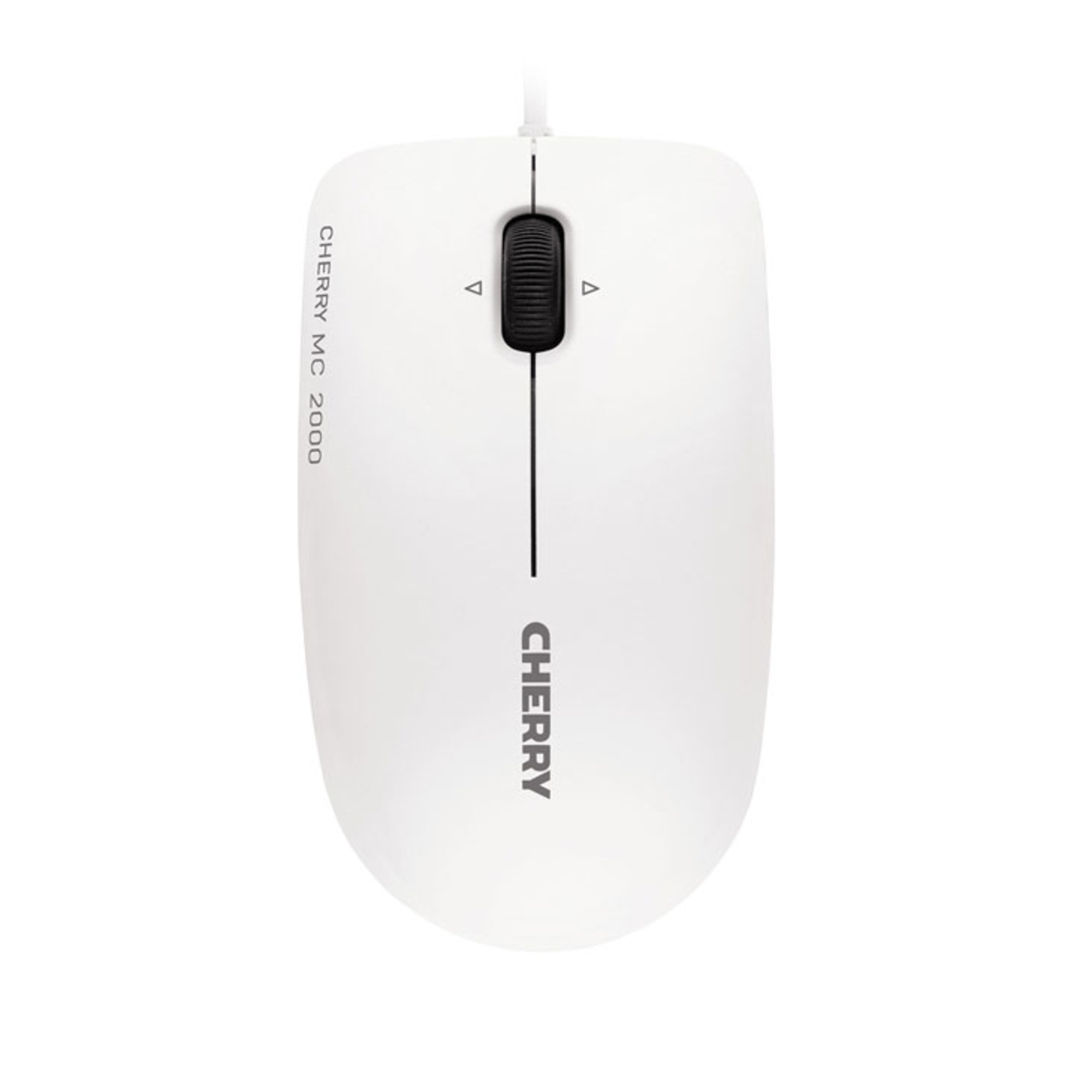 CHERRY MC 2000 Souris filaire, molette multi directionnelle, blanc grisé, USB - Neuf