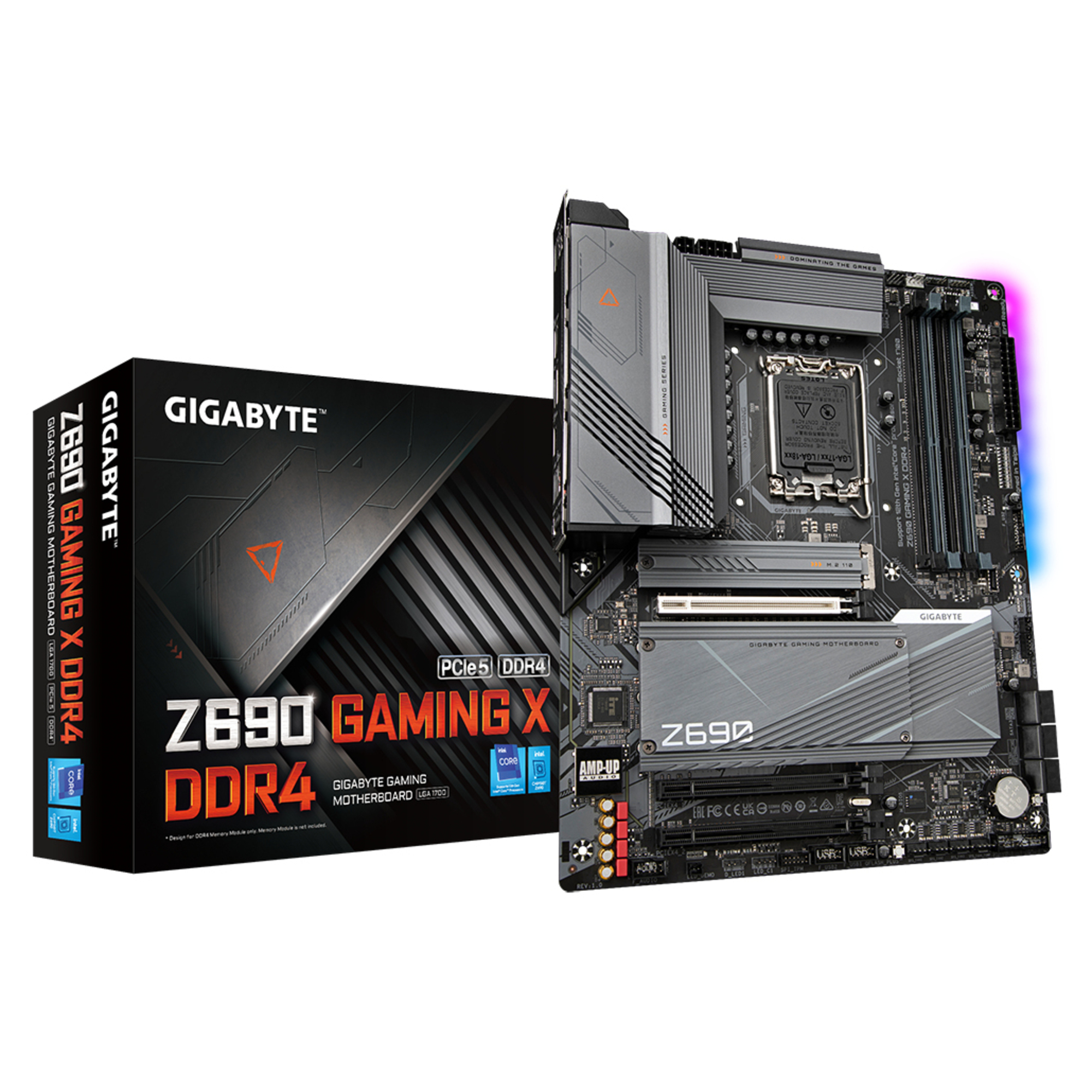 GIGABYTE Z690 GAMING X DDR4 (rev. 1.0) Intel Z690 LGA 1700 ATX - Neuf