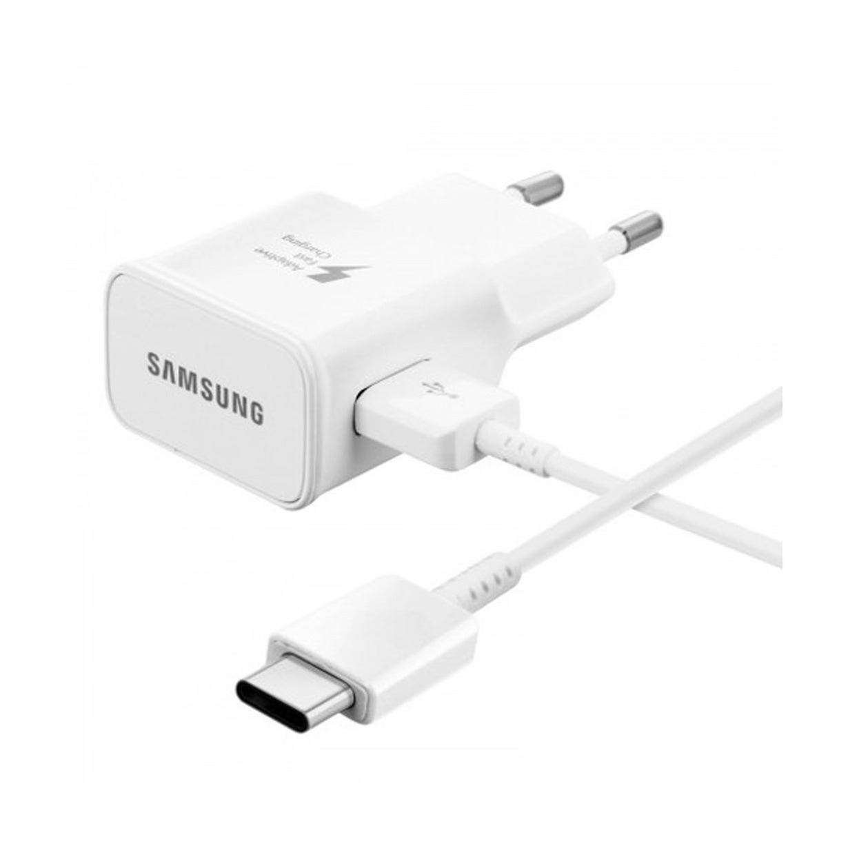 EP-TA20EWE + EP-DN930CWE Cargador de viaje Samsung TIPO C en blanco (a granel) - Nuevo