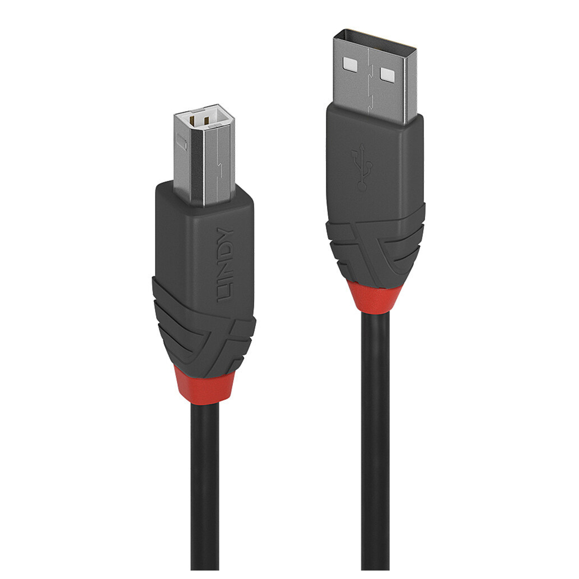 Lindy Câble USB 2.0 type A vers B, Anthra Line, 5m - Neuf