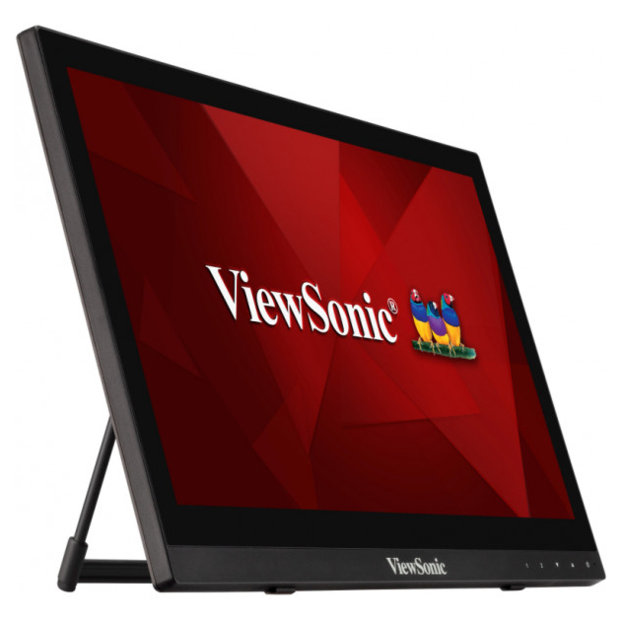 Viewsonic TD1630-3 écran plat de PC 39,6 cm (15.6 ) 1366 x 768 pixels HD LCD Écran tactile Multi-utilisateur Noir - Neuf