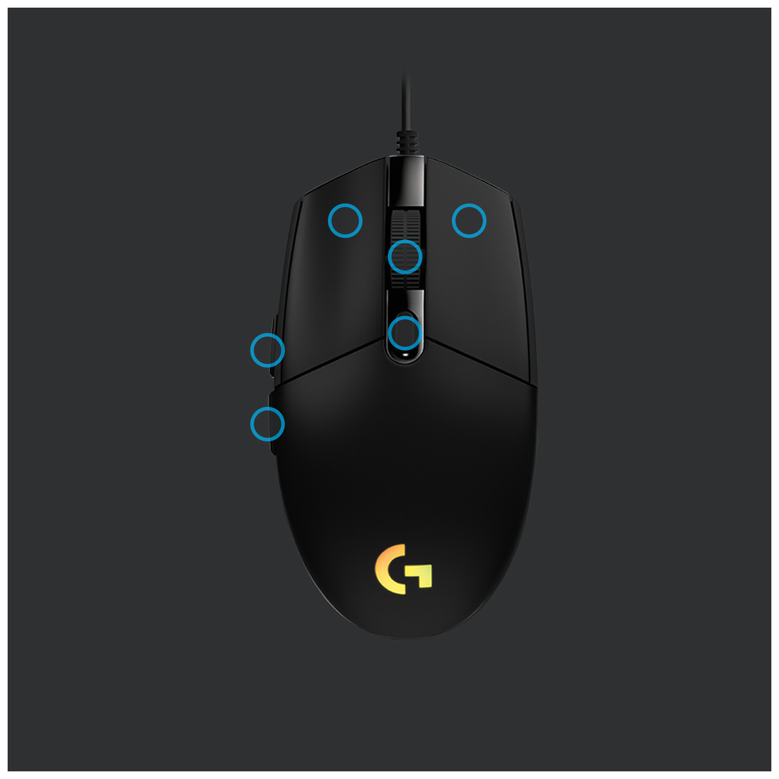 Logitech G G203 lightsync - Noir - Neuf