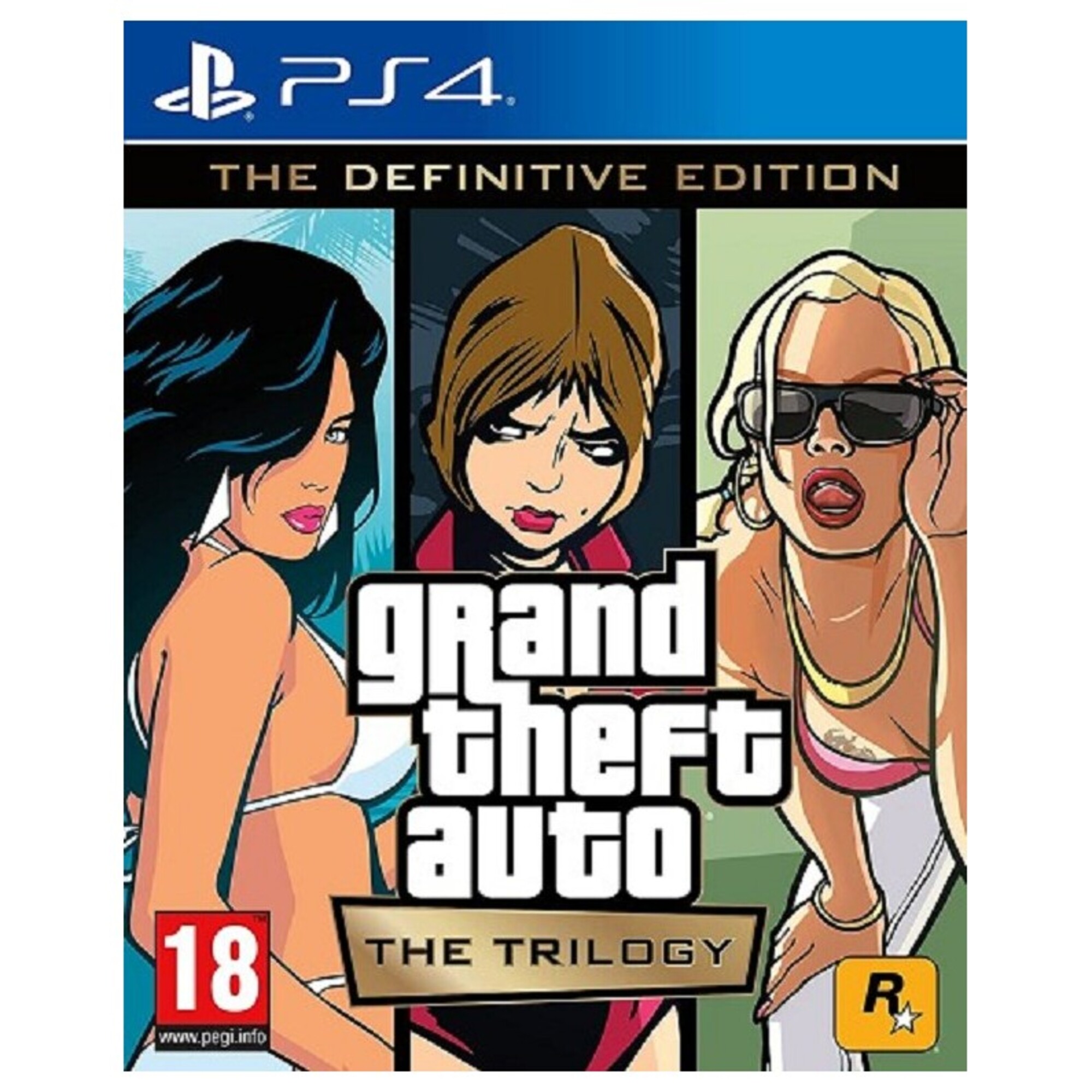 GTA The Trilogy Definitive Edition (PS4) - Neuf