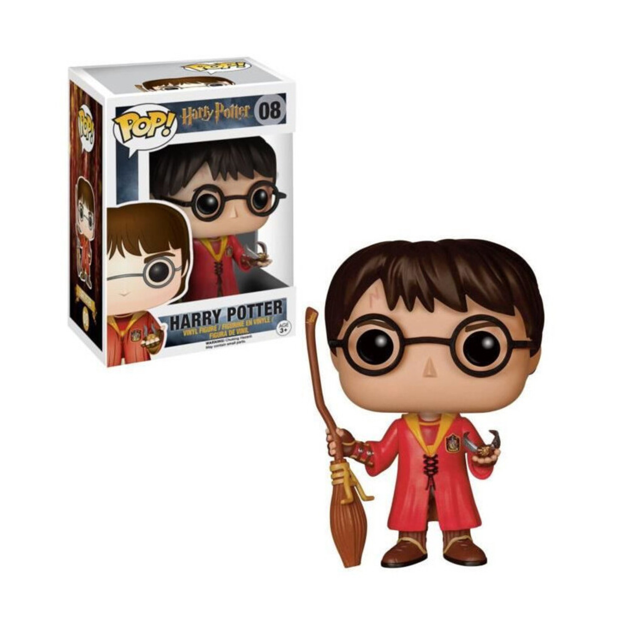 Figurine Funko Pop! Movies: Harry Potter - Quidditch Harry - Neuf