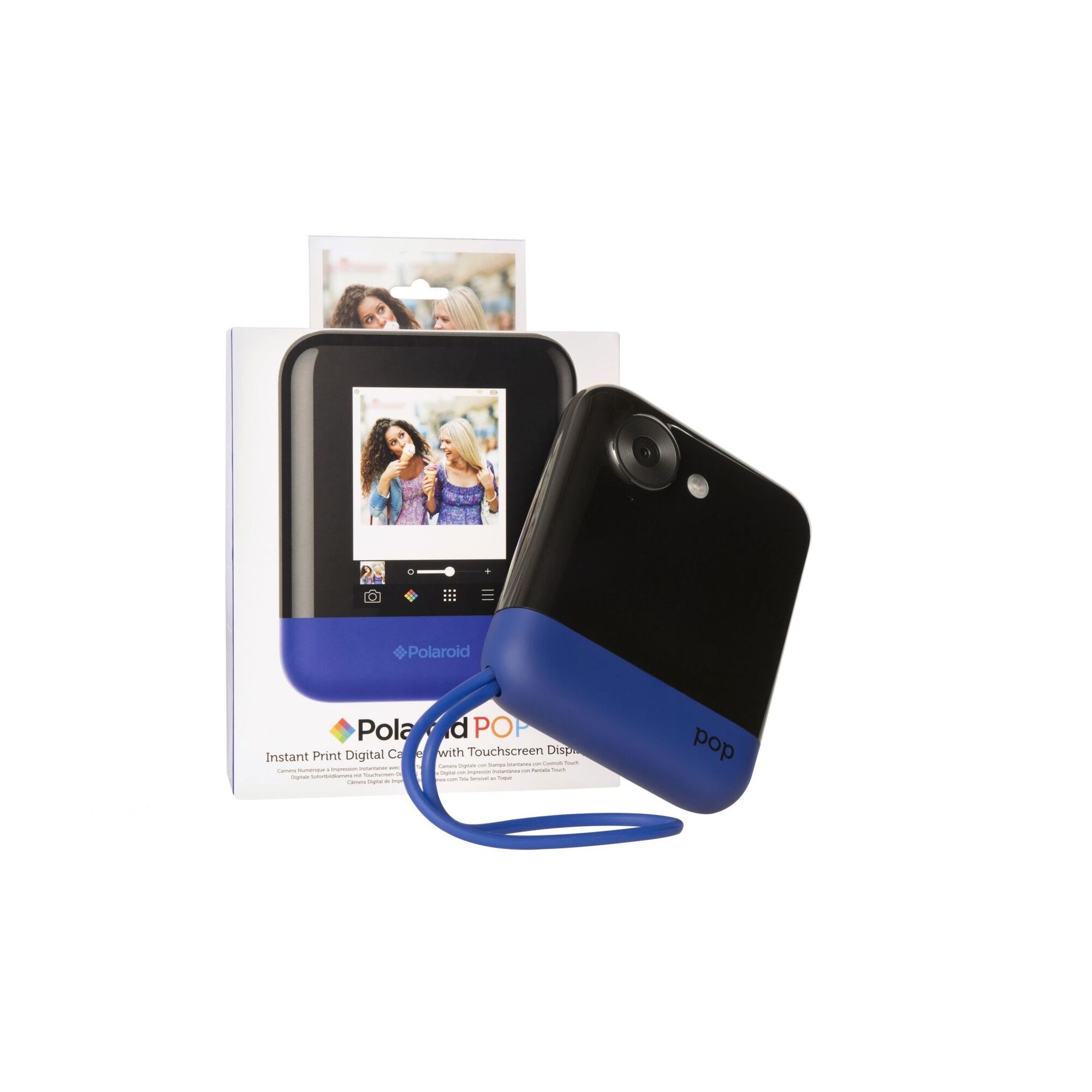 Polaroid POP 89 x 108 mm Noir, Bleu - Neuf