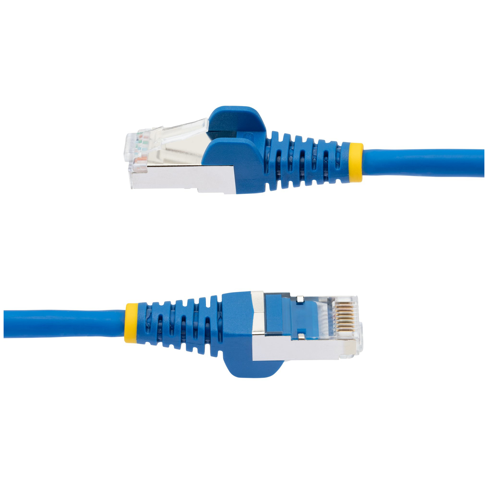 StarTech.com Câble Ethernet CAT6a 7 5m Low Smoke Zero Halogen LSZH 10 Gigabit 500MHz PoE RJ45 /FTP Cordon de Raccordement Réseau Snagless avec Décharge de Tension Neuf - vue 3