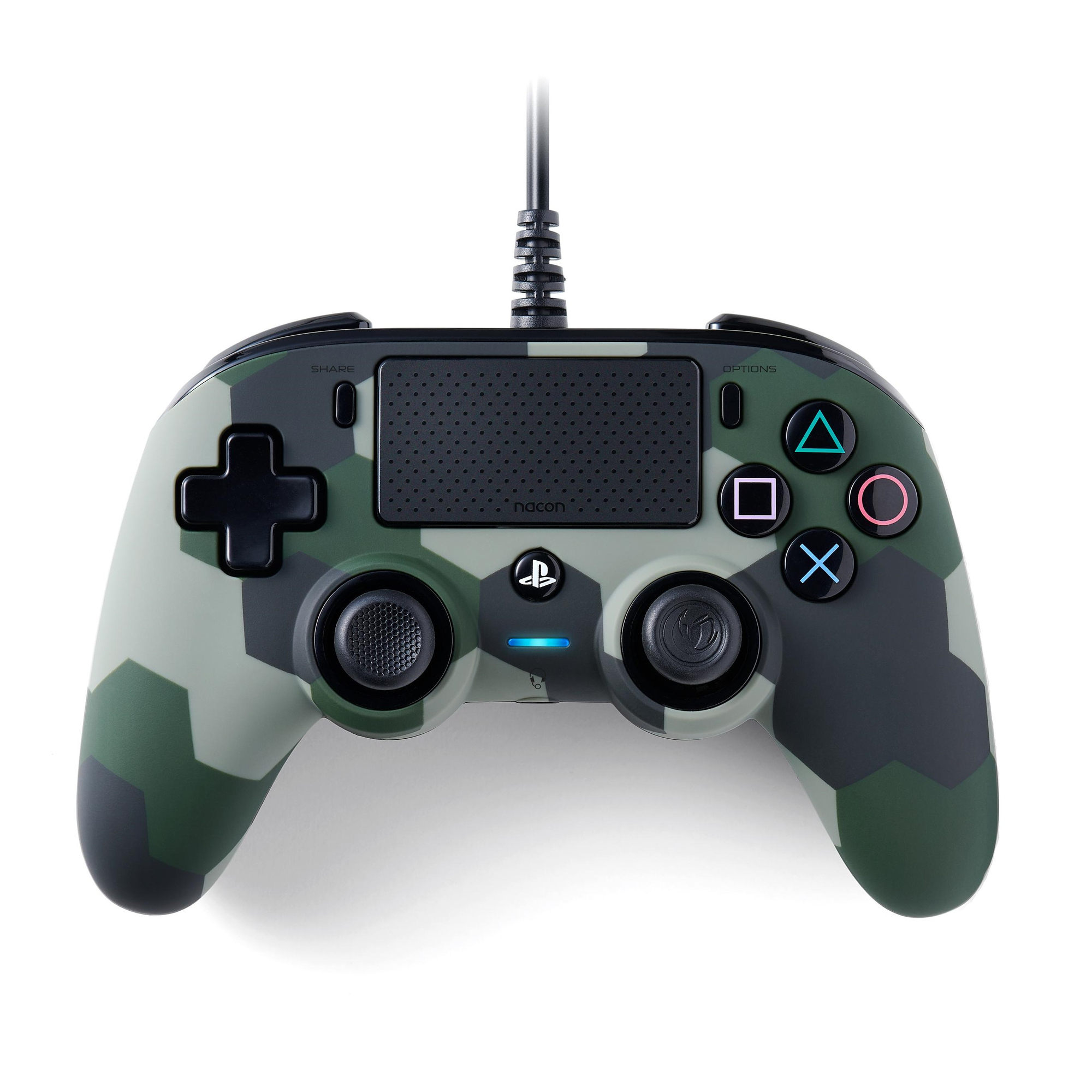 NACON Wired Compact Camouflage USB Manette de jeu Analogique/Numérique PC, PlayStation 4 - Neuf