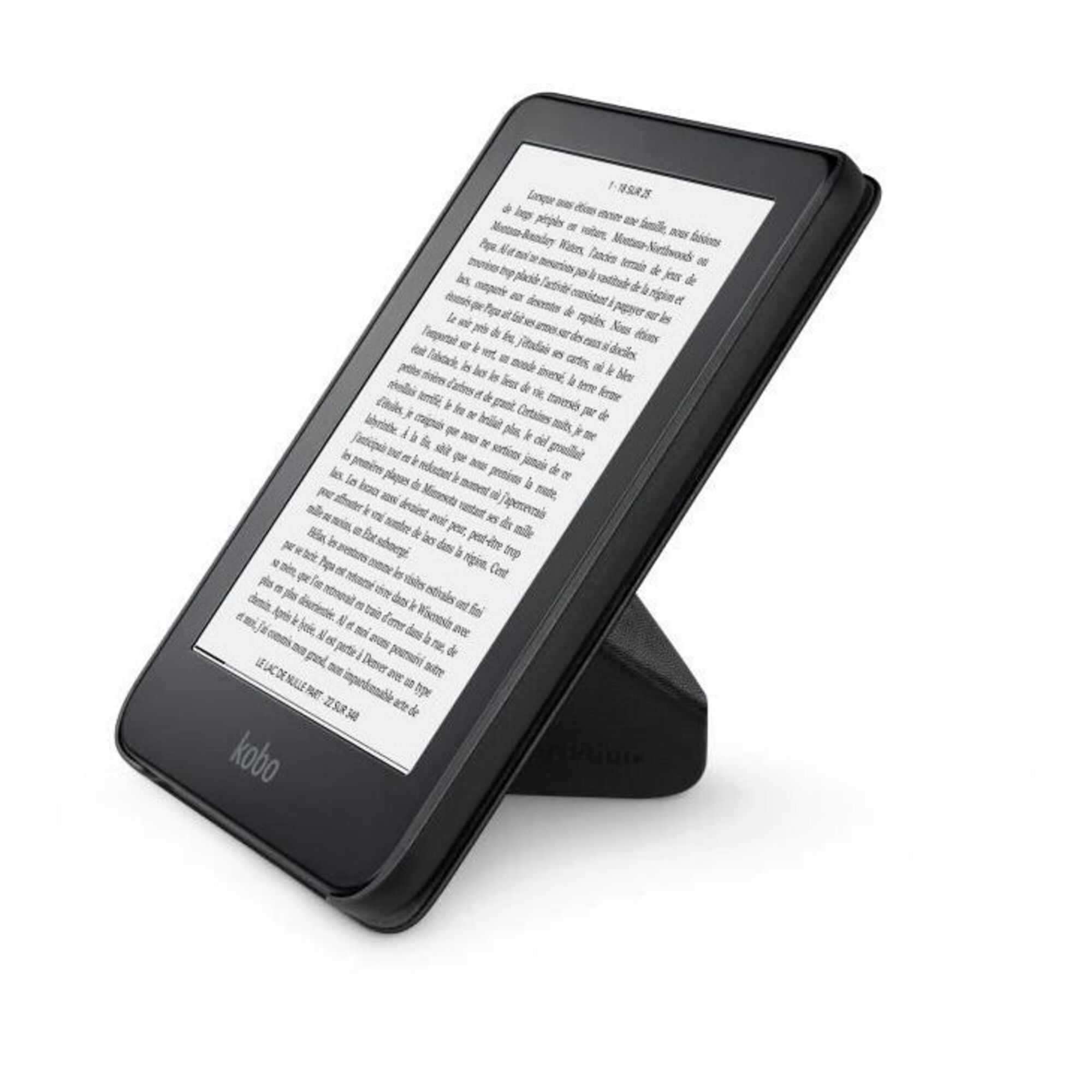Kobo Clara 2E SleepCover étui pour lecteur d'e-book 15,2 cm (6 ) Folio Noir - Neuf