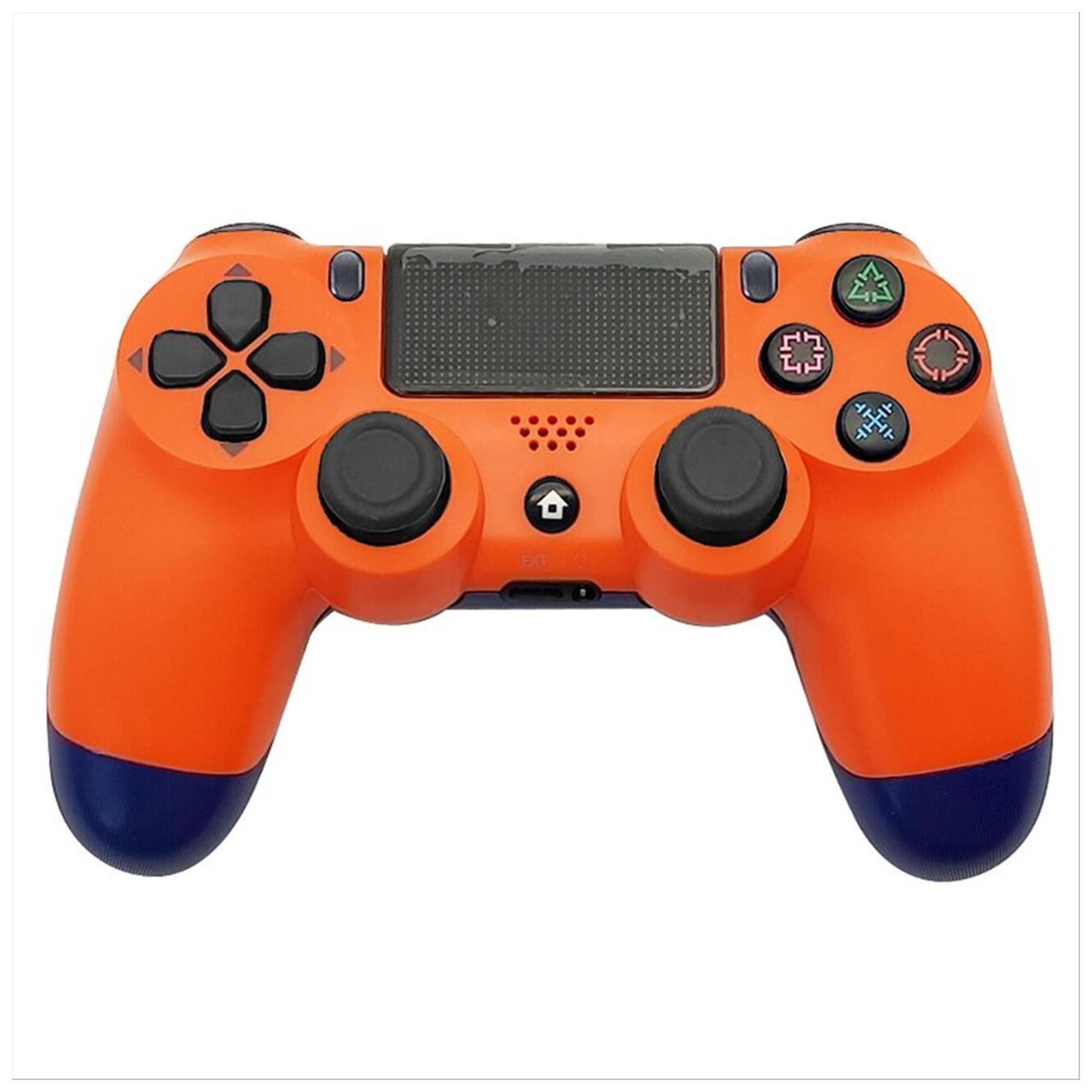 Contrôleur Smartek Smtk-061 Compatible avec PS4- Play Station 4 Orange