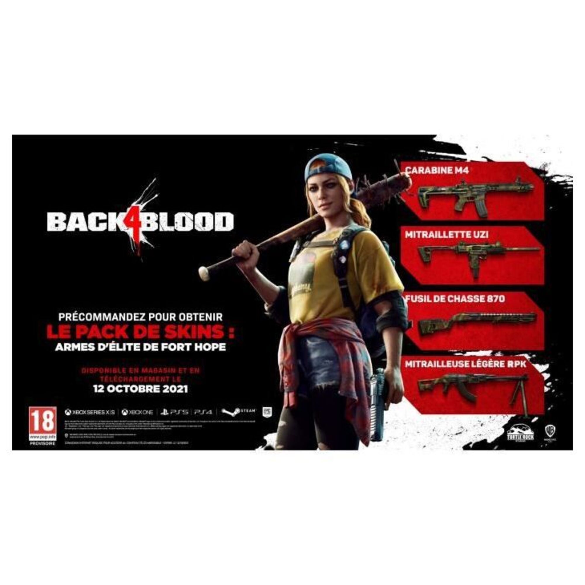 Back 4 Blood - Edition Spéciale Jeu PS5 - Neuf