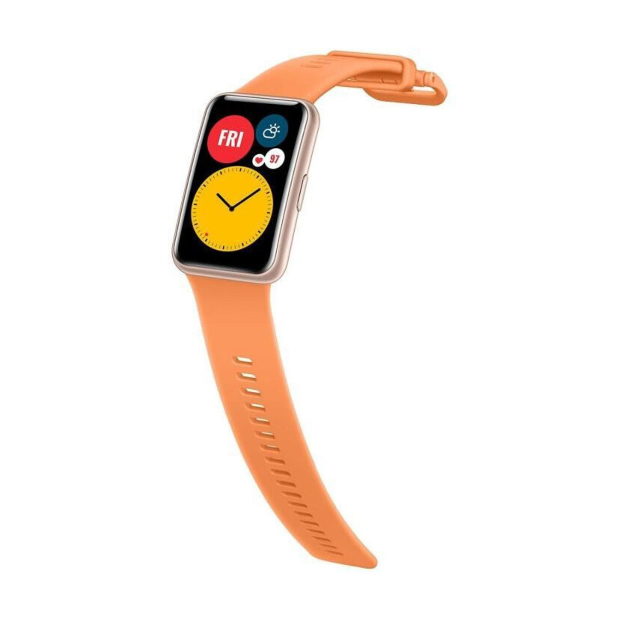 Huawei WATCH Fit 4,17 cm (1.64 ) AMOLED 30 mm Numérique 456 x 280 pixels Écran tactile Argent GPS (satellite) - Neuf