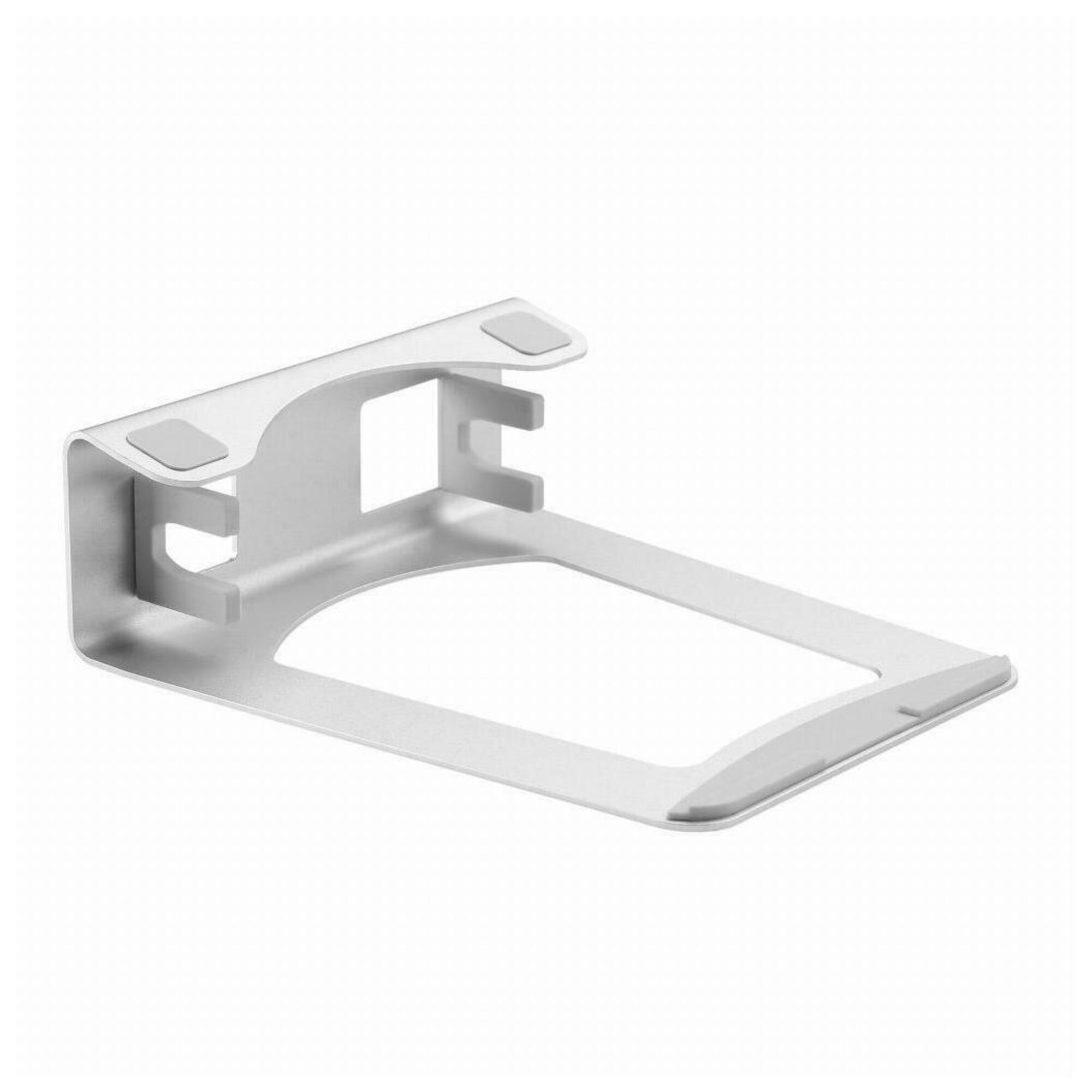 StarTech.com Support Ordinateur Portable - Rehausseur ou Support Ordi 2-en-1 - Idéal pour Ultrabooks & MacBook Pro/Air jusqu'à 15  - Support Portable Ergonomique Inclinable Bureau - Argenté, Aluminum - Neuf