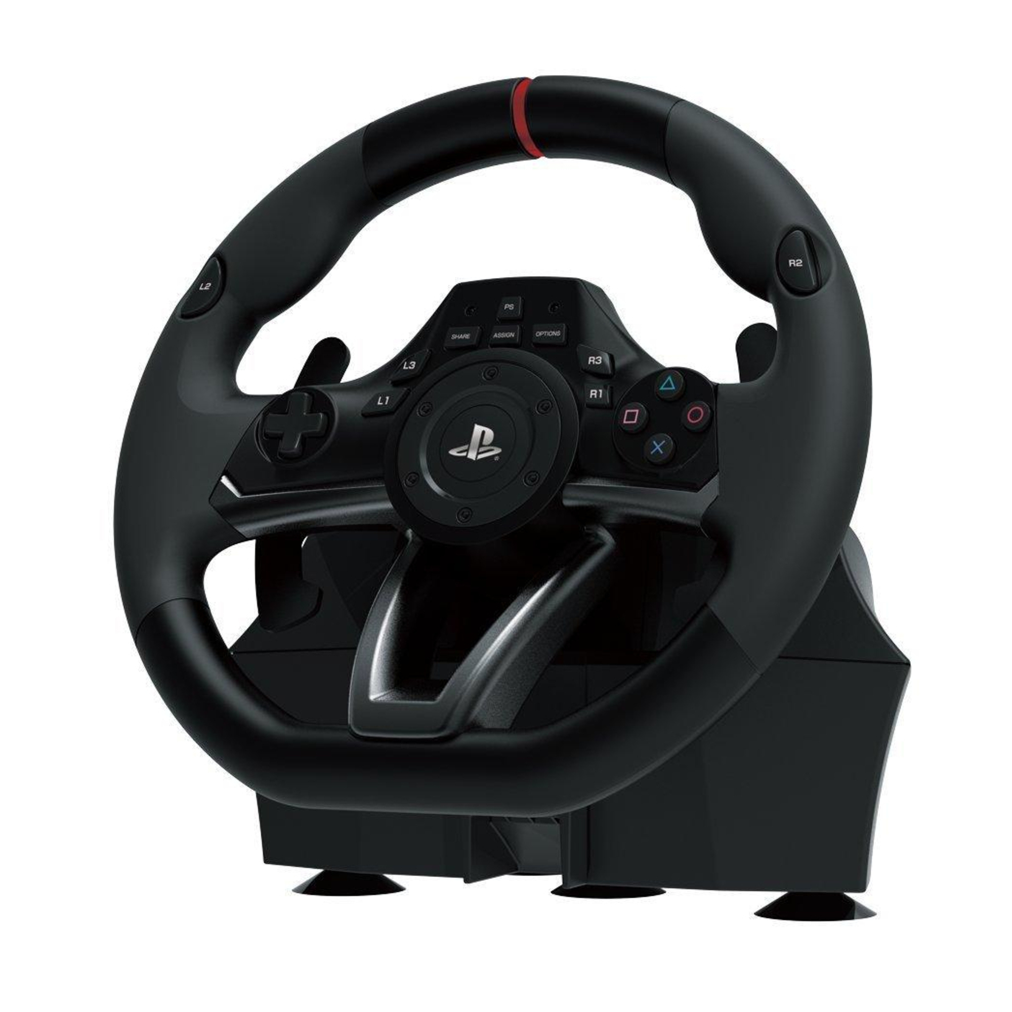 Volant de course + Pédalier Hori pour PS4 - vue 2