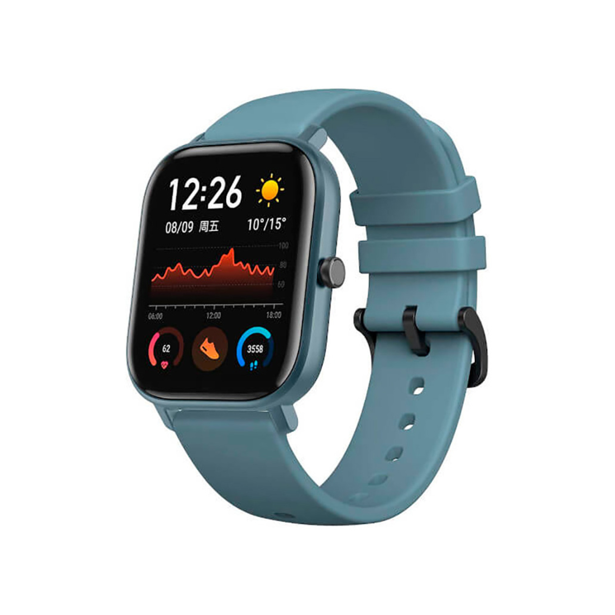 Montre conectée Xiaomi Amazfit GTS 42 mm, bleu - Neuf