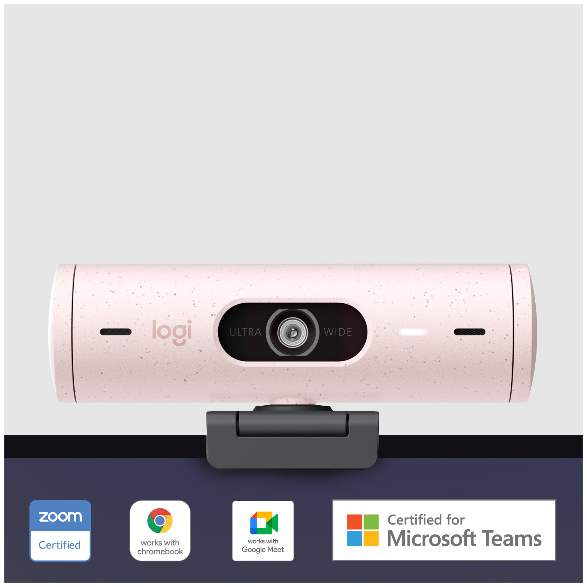 Logitech Brio 500 webcam 4 MP 1920 x 1080 pixels USB-C Blanc - Neuf