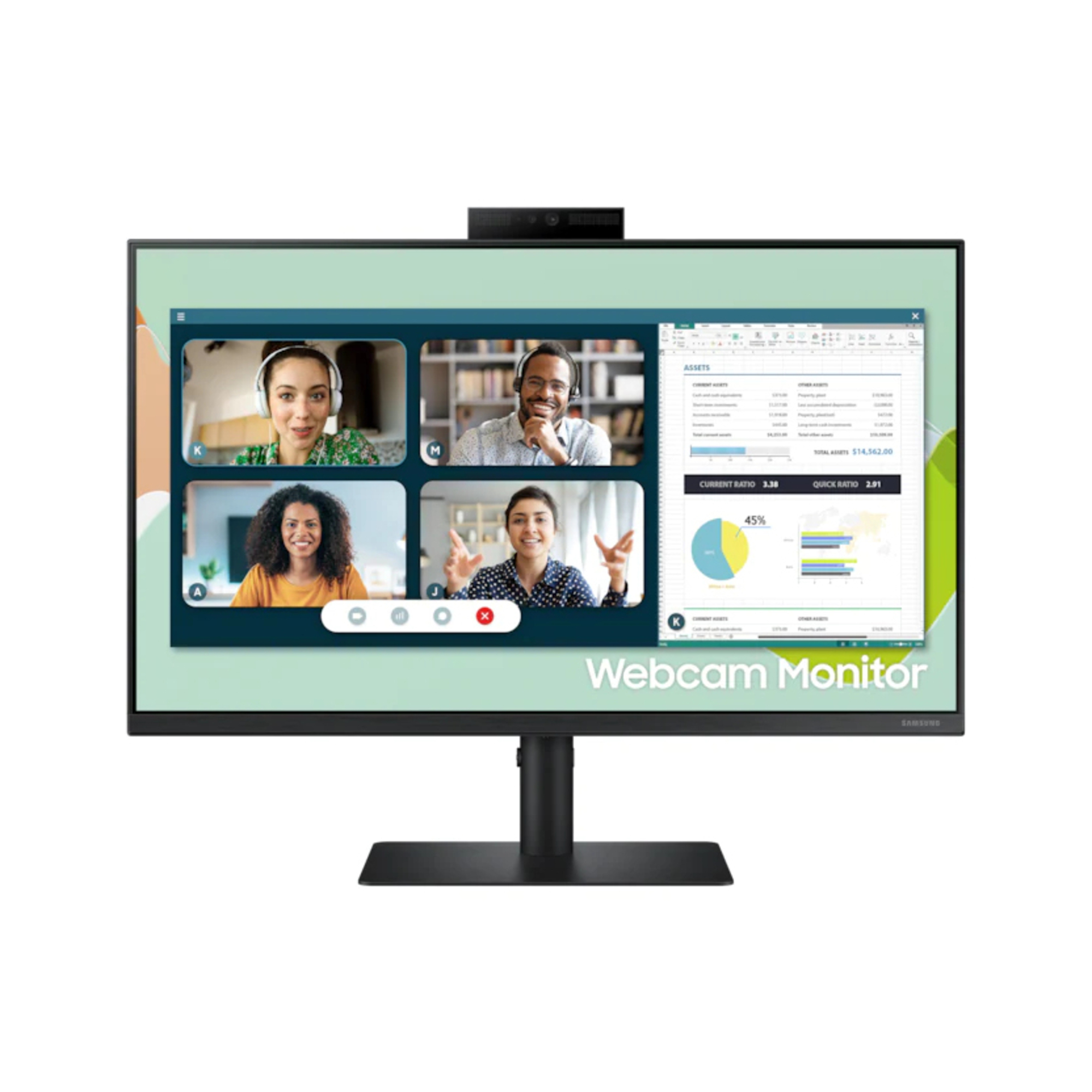 Samsung S24A400VEUXEN LED display 61 cm 24 1920 x 1080 pixels Full HD Neuf - vue 6