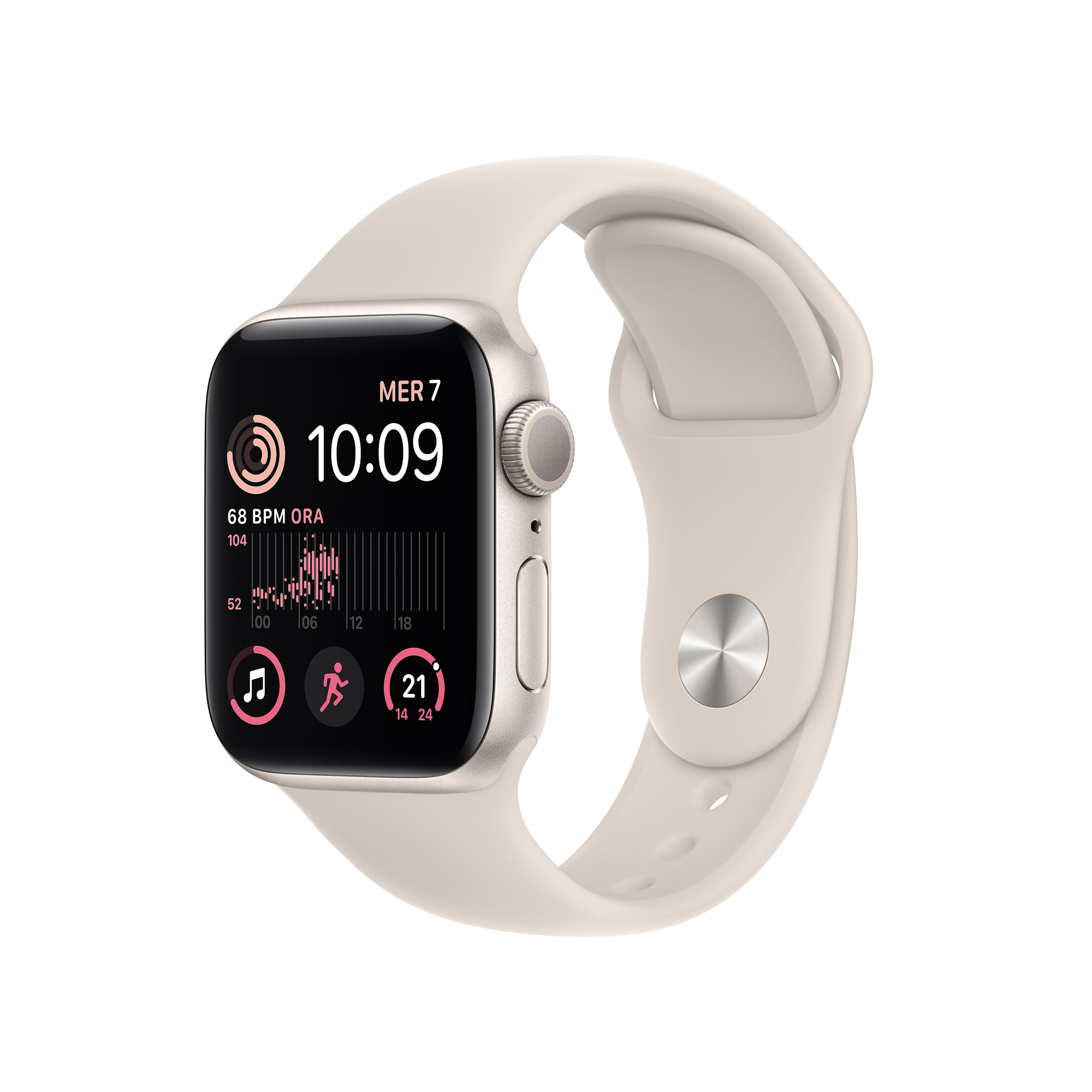 Watch SE 2022 40 mm GPS Boîtier Aluminium
