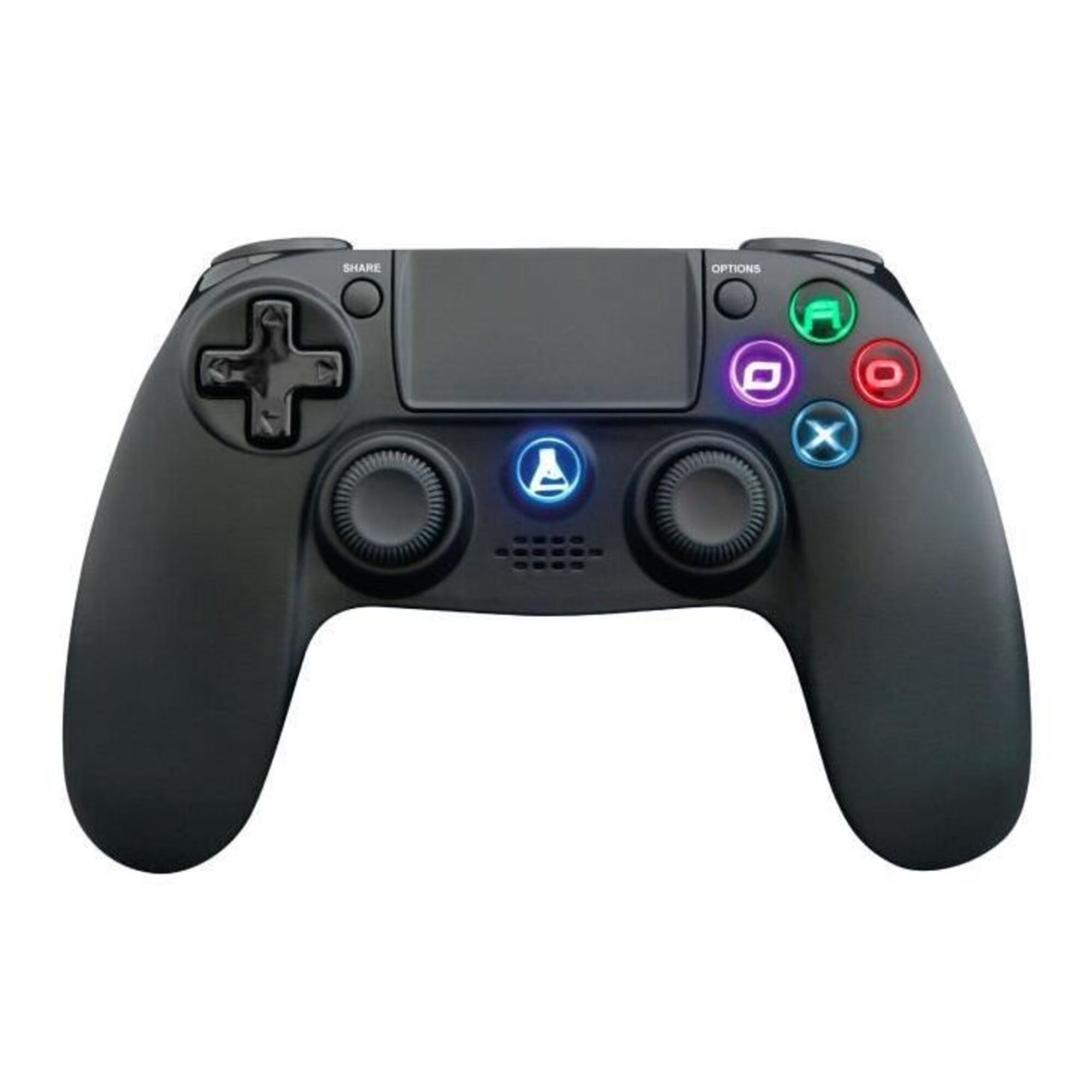 Manette symétrique sans fil - THE G-LAB - K-PAD-IRID-PS4-B - Compatible PS4 - Haut-parleurs et prise jack intégrés - Noir - Excellent état