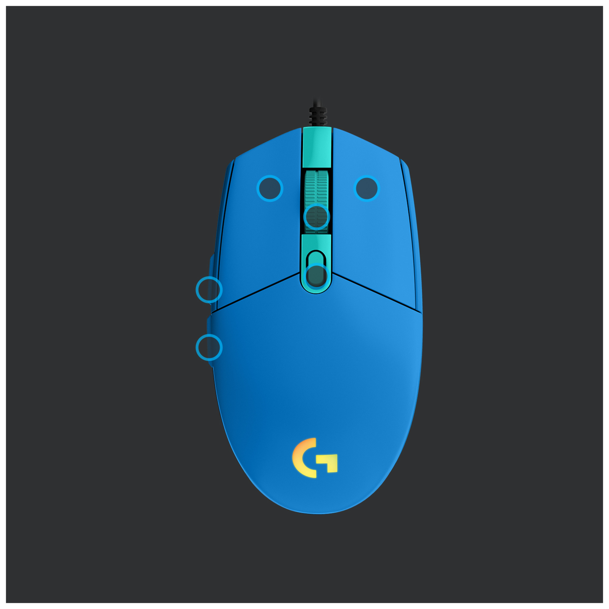 Logitech G G203 lightsync - Bleu - Neuf