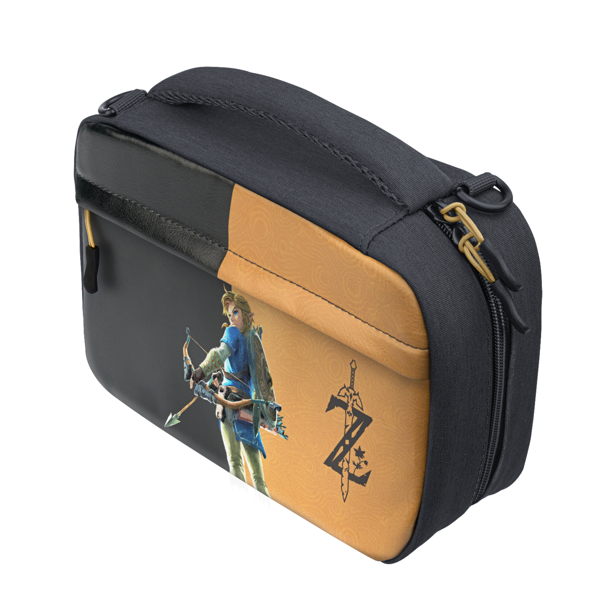 Boîtier robuste Hyrule Hero Link Nintendo Noir, Marron - Neuf