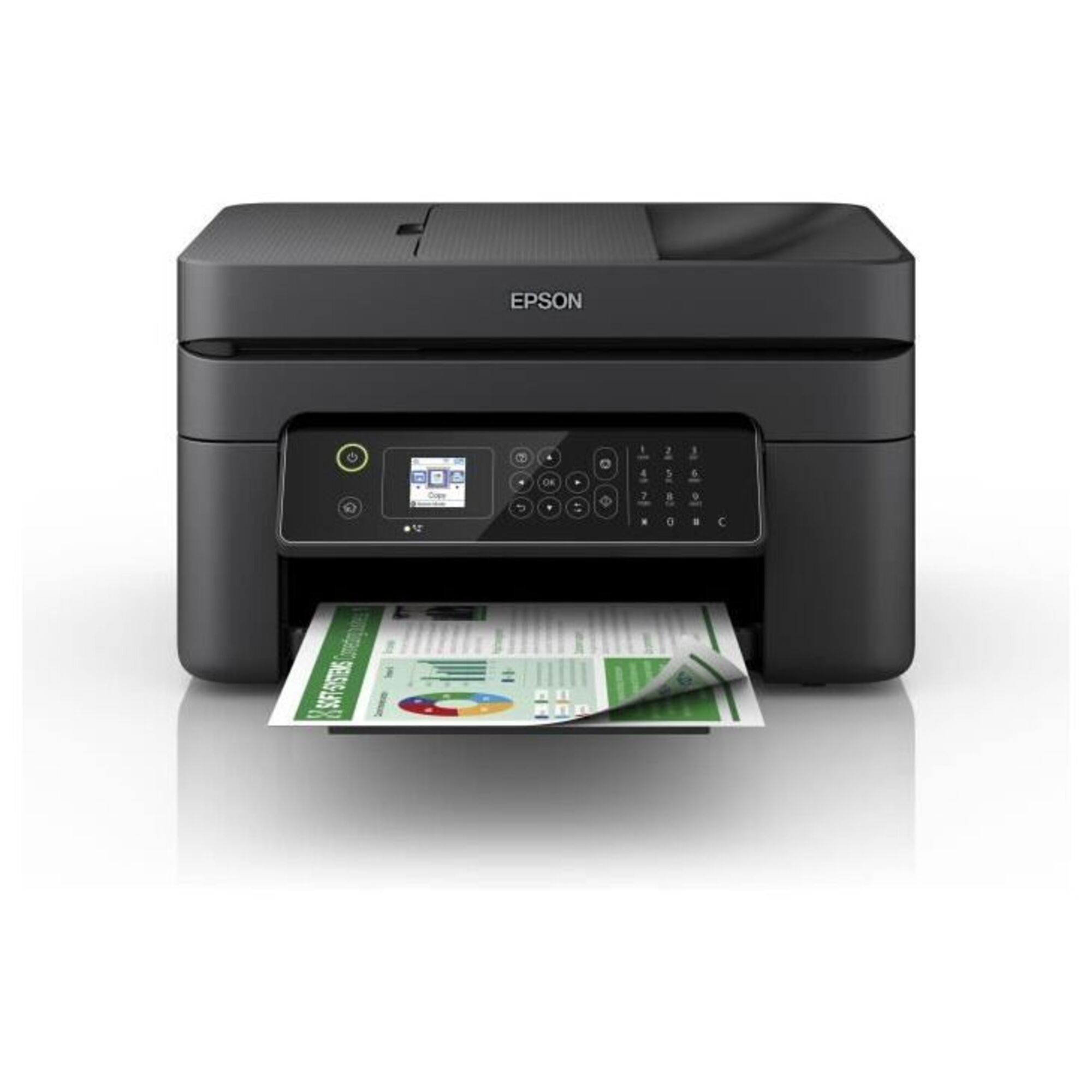 Imprimante Monofonction - EPSON - Workforce WF-2845DWF - Jet d'encre - A4 - Couleur - Wi-Fi - C11CG30408 - Neuf