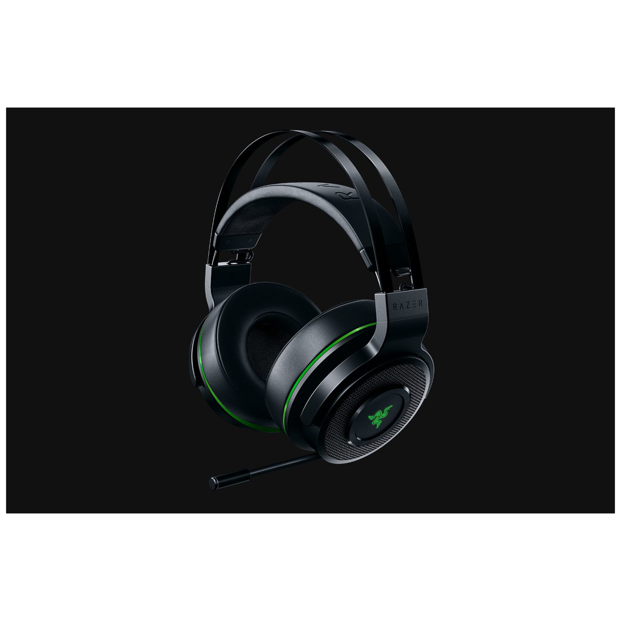 Razer Thresher Casque Sans fil Arceau Jouer Noir, Vert - Neuf