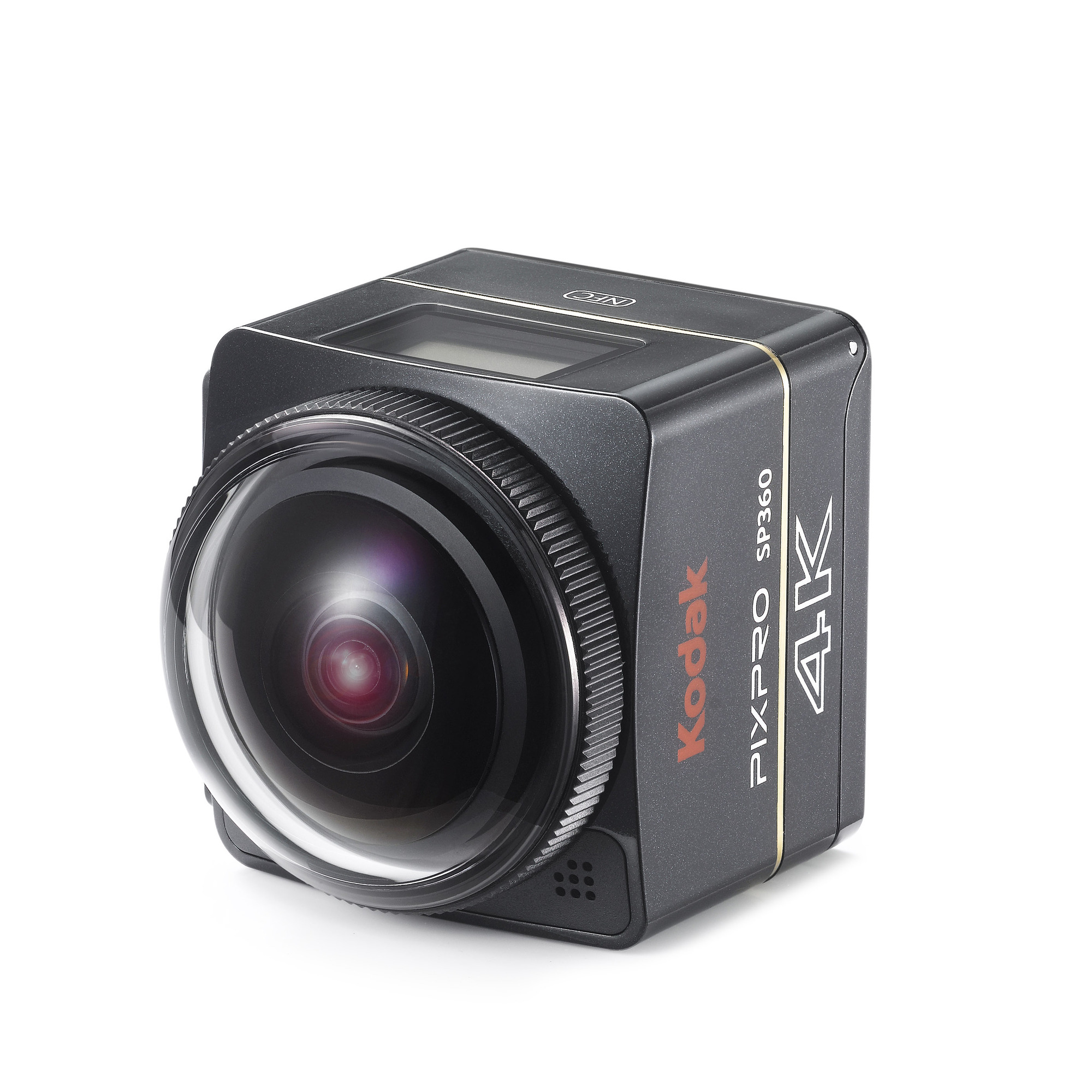 KODAK Pixpro SP360 4K Action Cam Noir - Pack Explorer - Caméra numérique 360° - Vidéo 4K - Accessoires inclus - Neuf