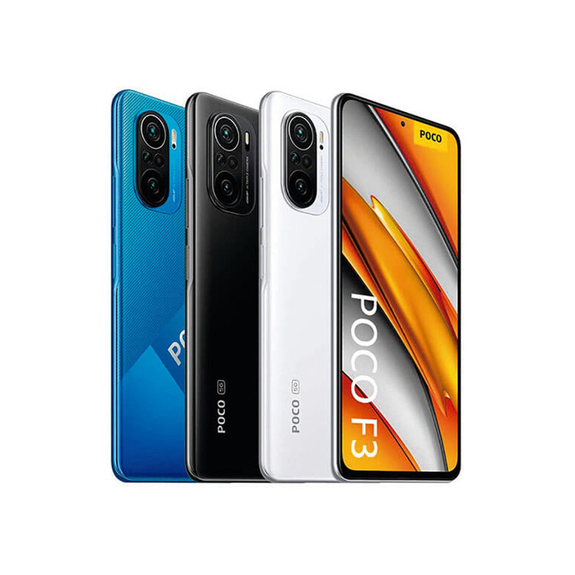 Xiaomi Poco F3 (5G) 128 Go, Blanc, débloqué - Excellent état