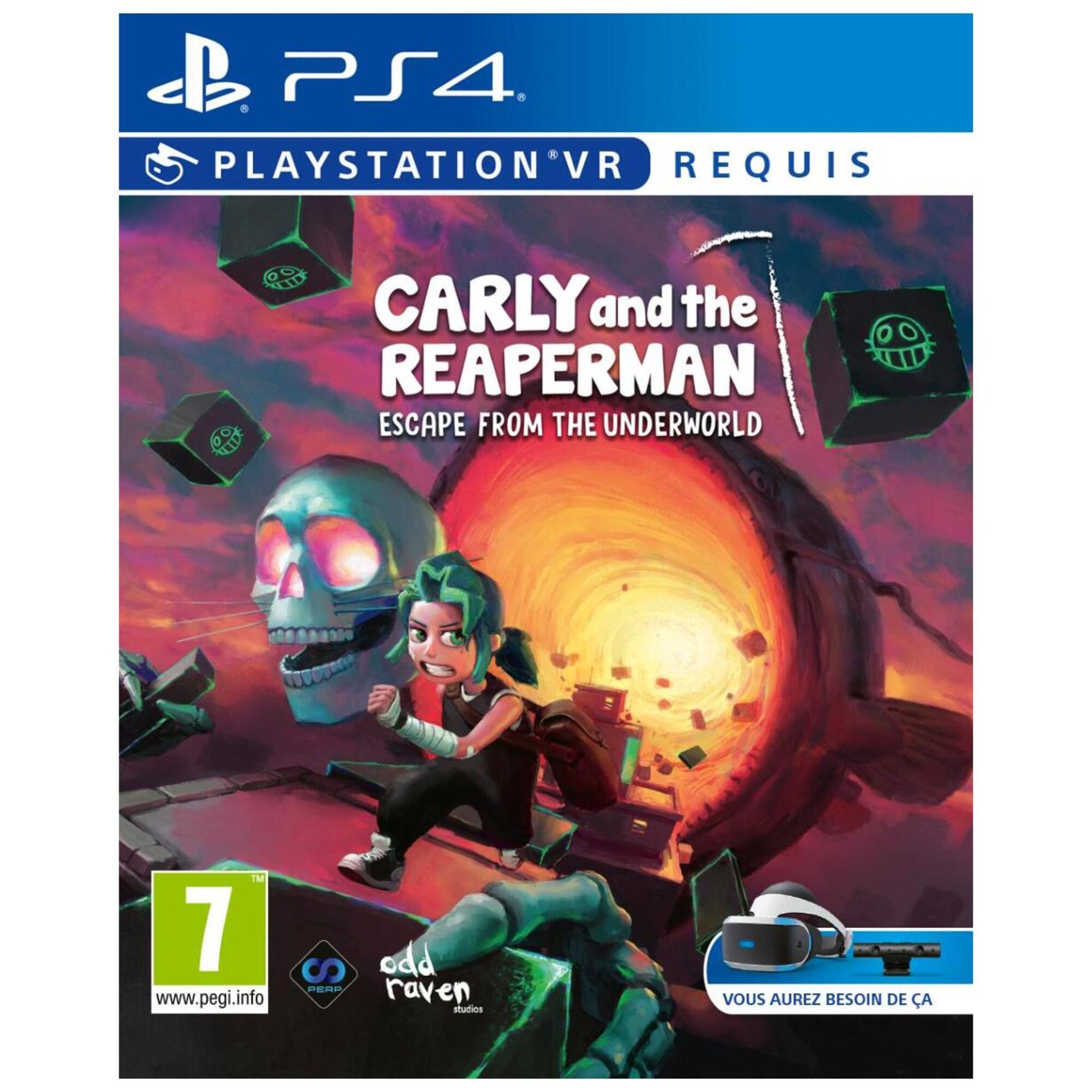 Carly And The Reaperman : Escape From The Underworld Ps4 - vue 8
