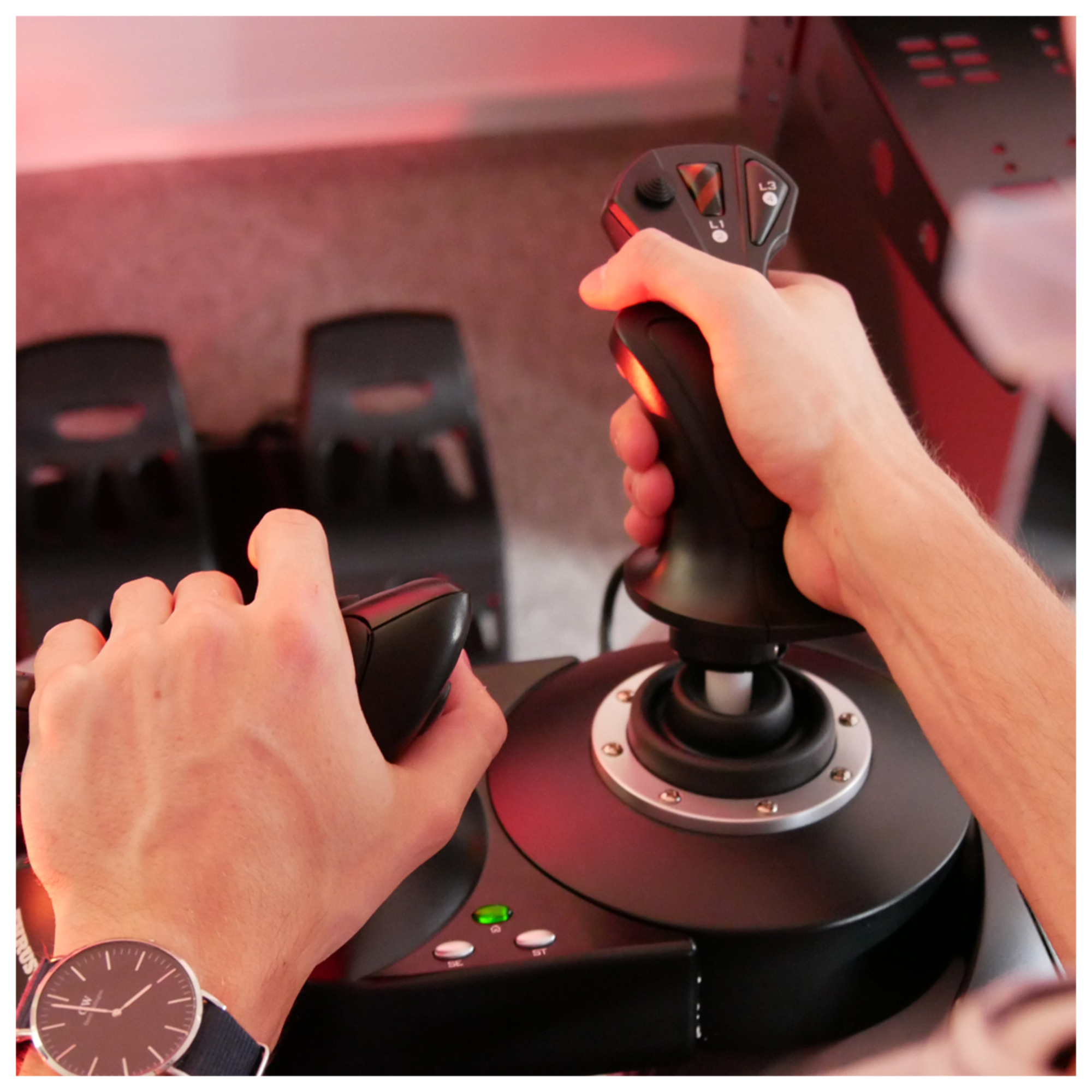 Thrustmaster Joystick T FLIGHT HOTAS X PC / PS3 - vue 3