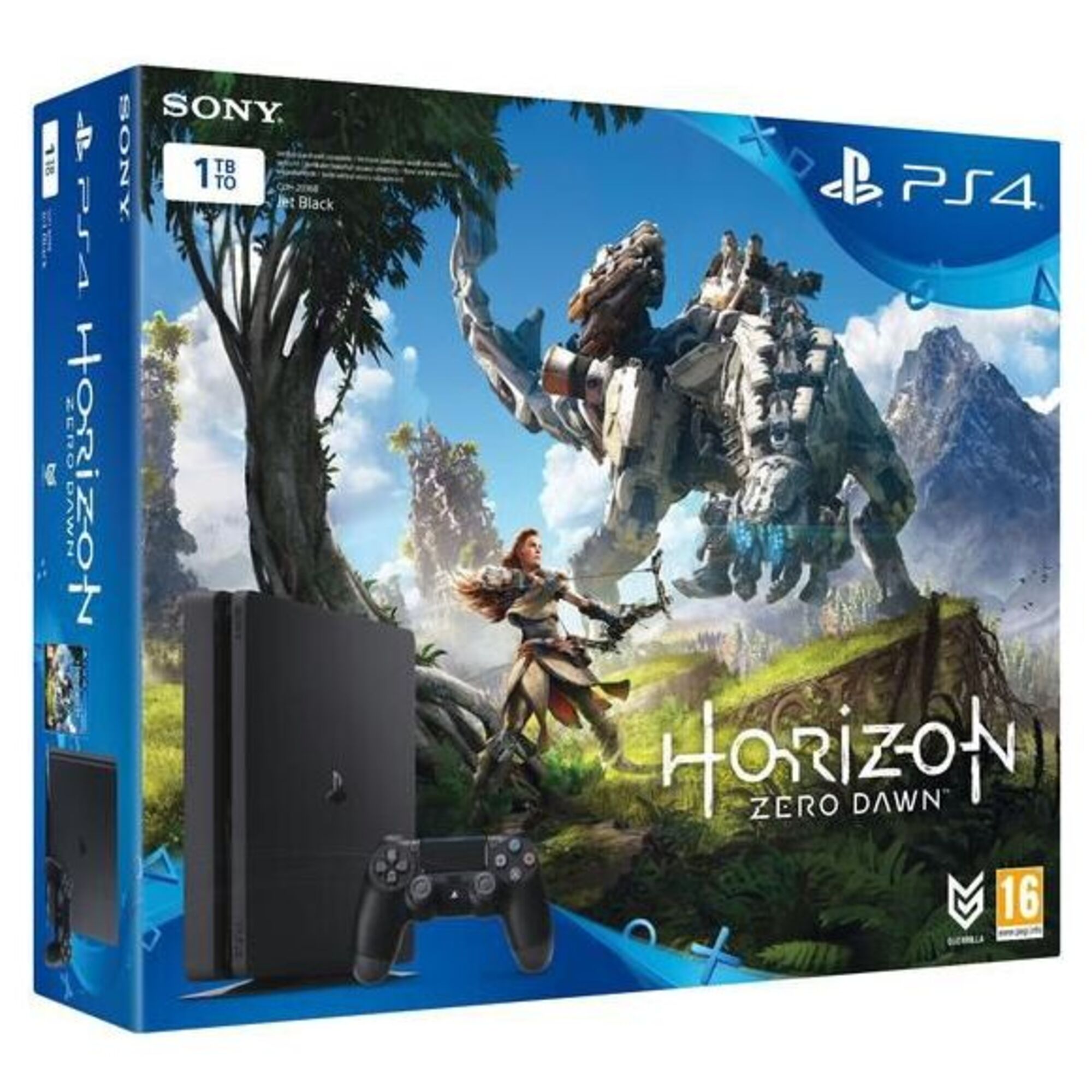 PS4 Slim 1To + Horizon Zero Dawn - Très bon état