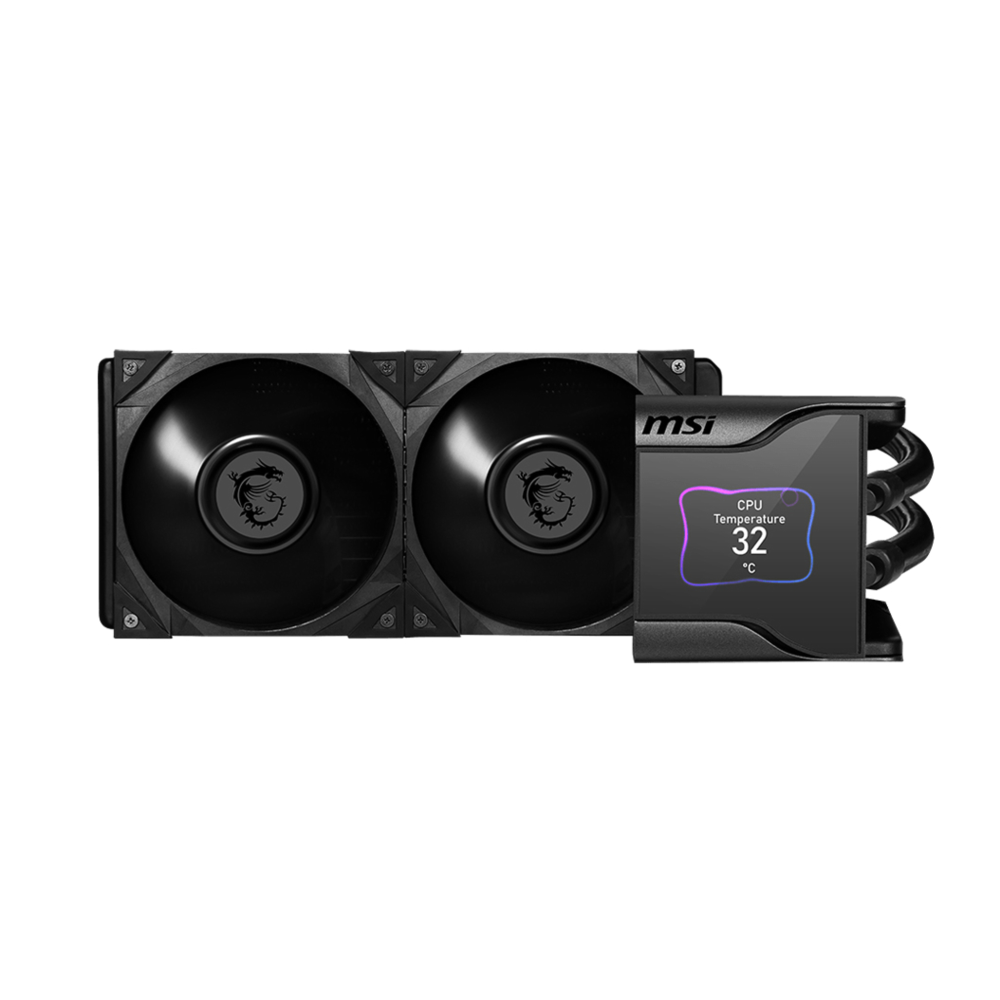 MSI Refrigeration Liquide MEG CORELIQUID S280 280mm 2 Ventilateurs Écran IPS