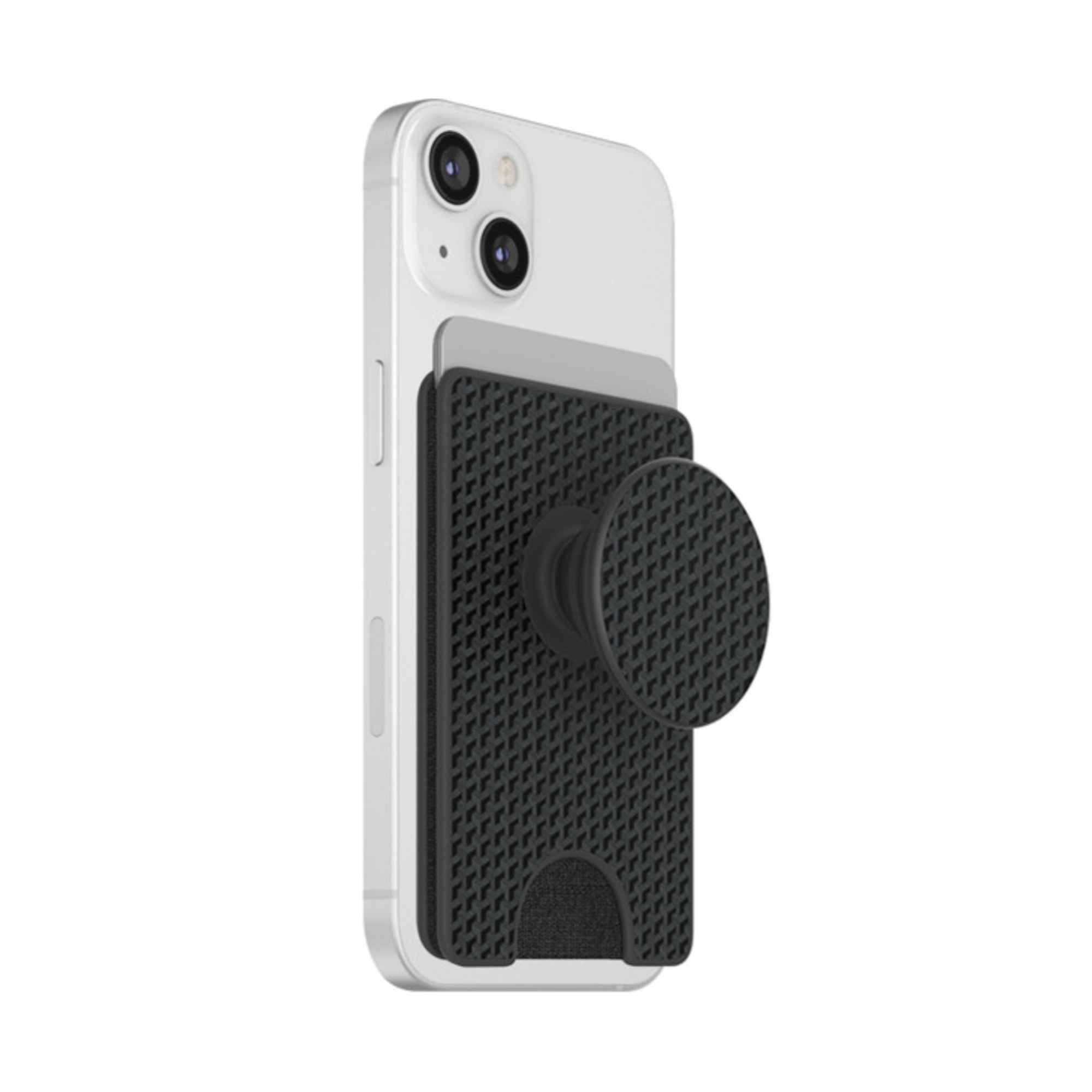 PopSockets Popwallet+, Carbone noir - Neuf