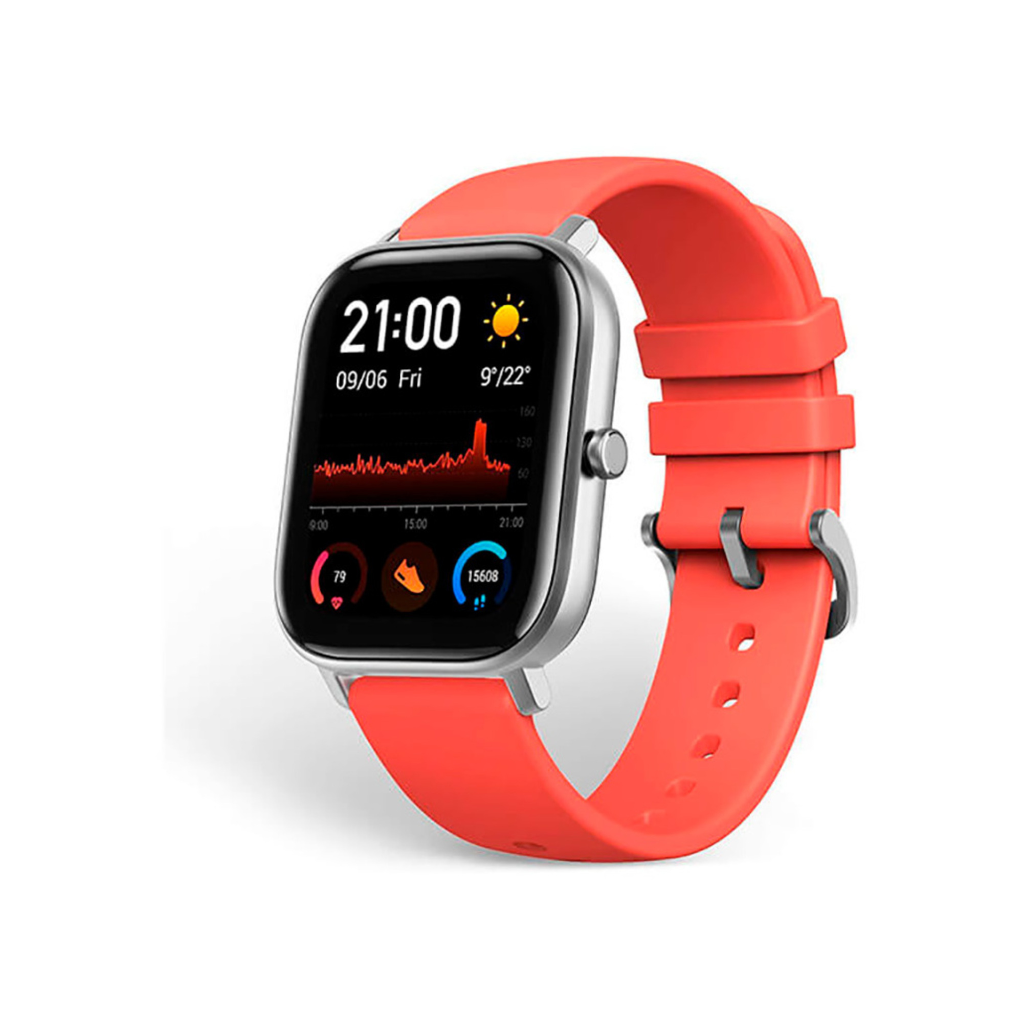 Montre conectée Xiaomi Amazfit GTS 42 mm, orange - Neuf