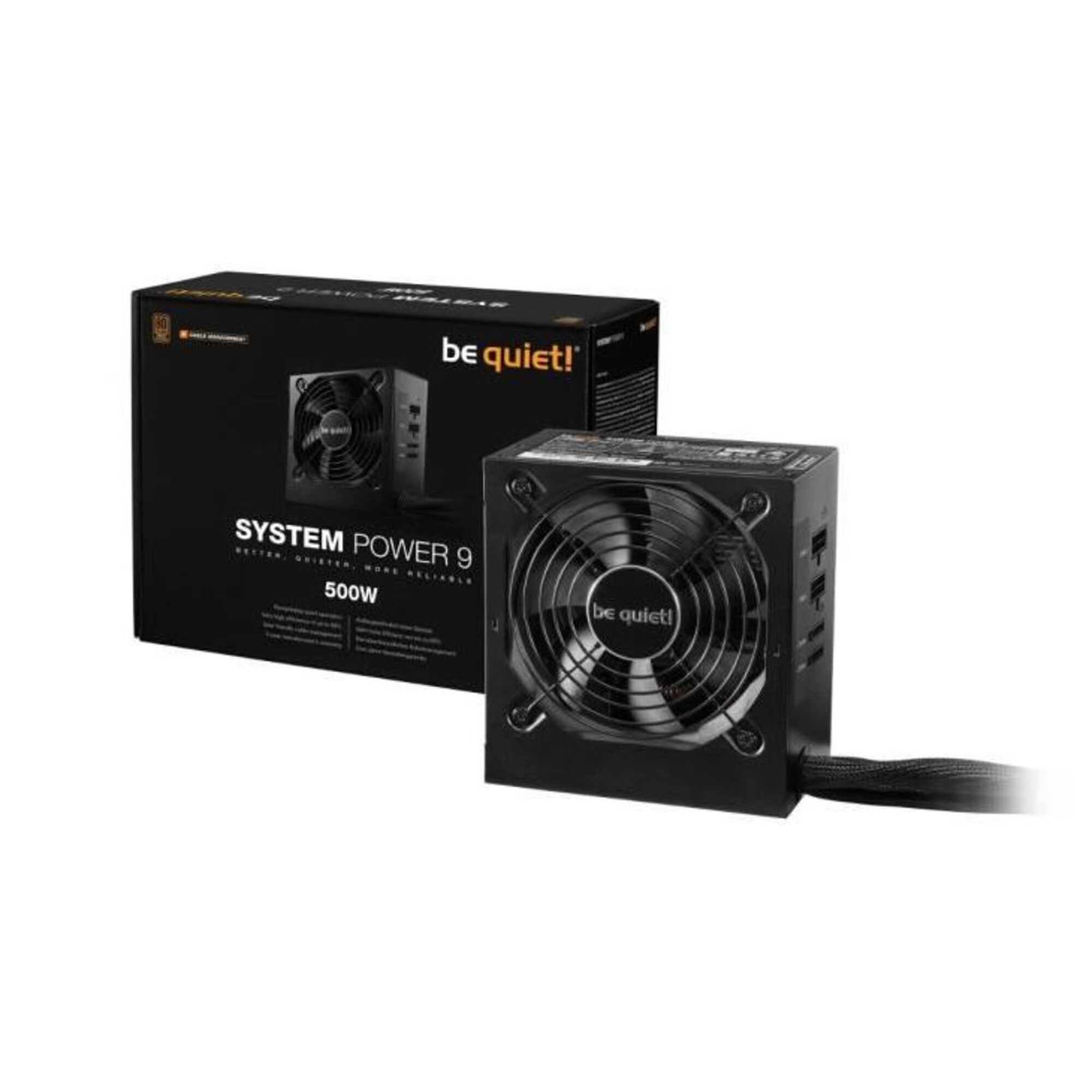 be quiet! - SYSTEM POWER 9 500W CM - Neuf